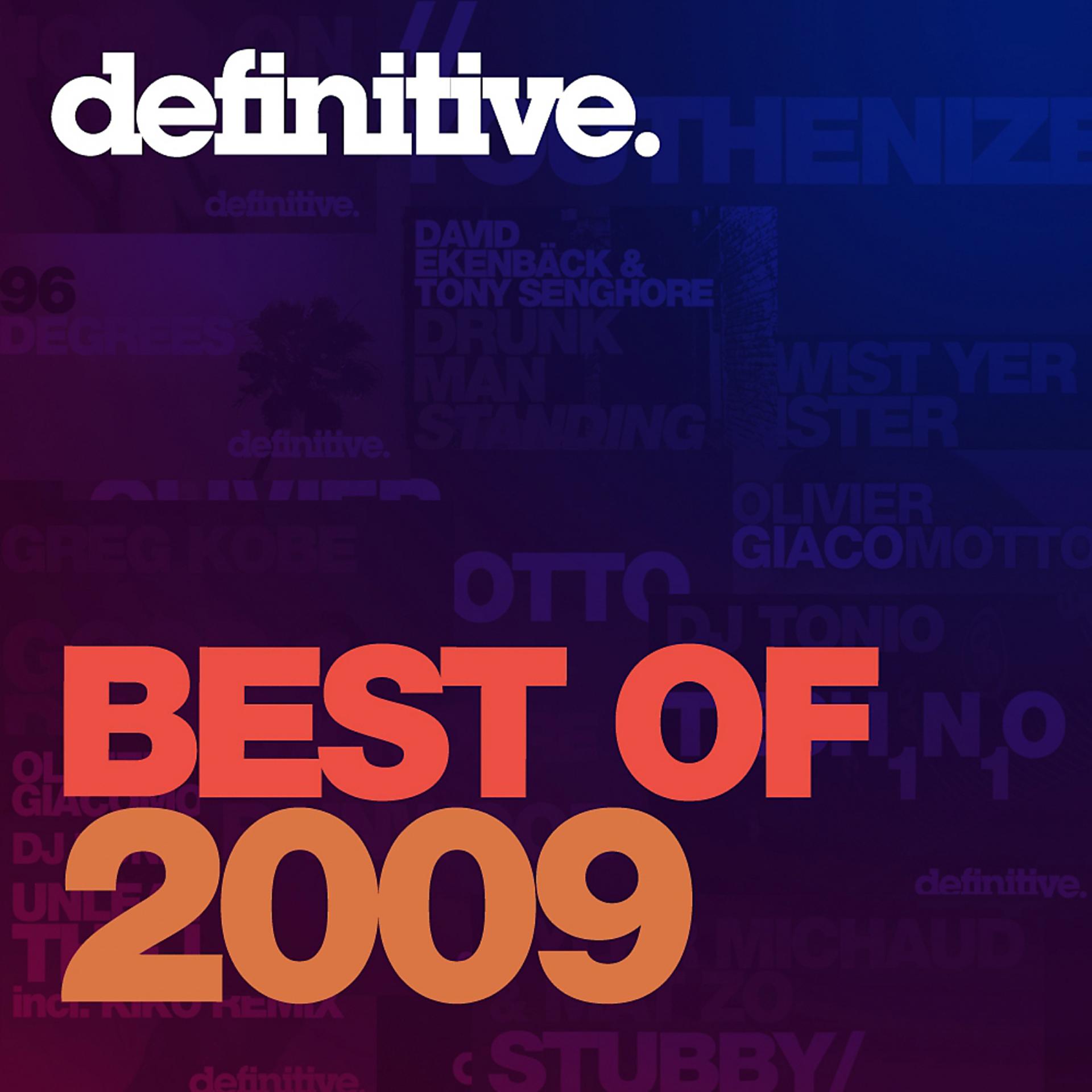 Постер альбома Definitive's Best Of 2009