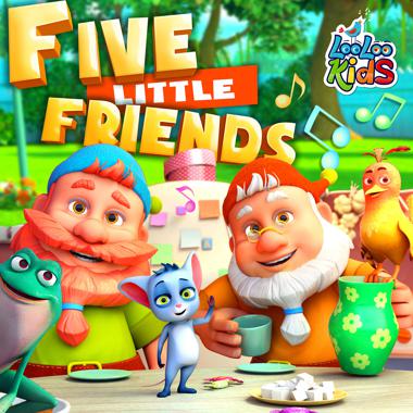 Постер к треку LooLoo Kids - Five Little Friends