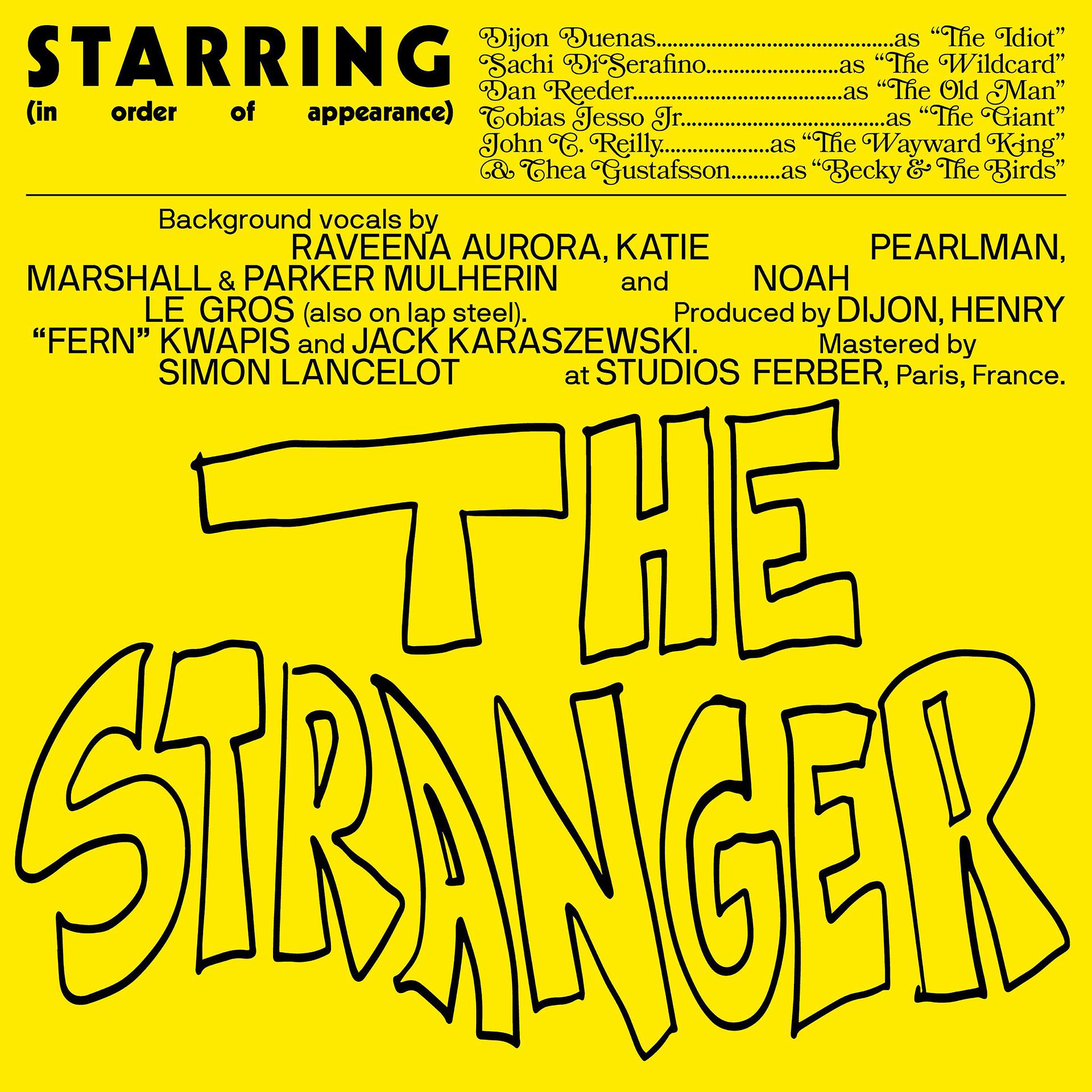 Постер альбома The Stranger (feat. Sachi, Dan Reeder, Tobias Jesso Jr., John C. Reilly, Becky and the Birds)