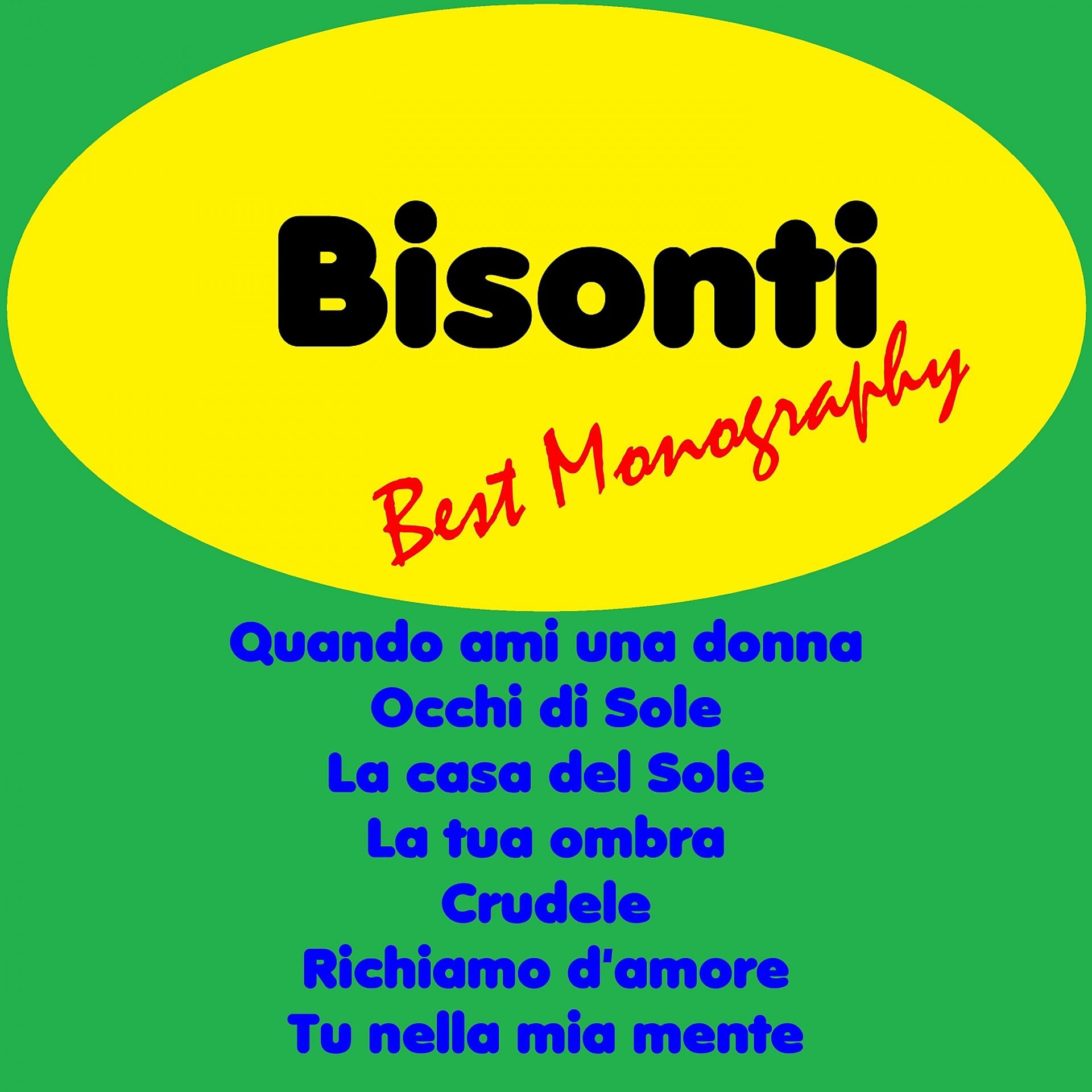 Постер альбома Best Monography: Bisonti