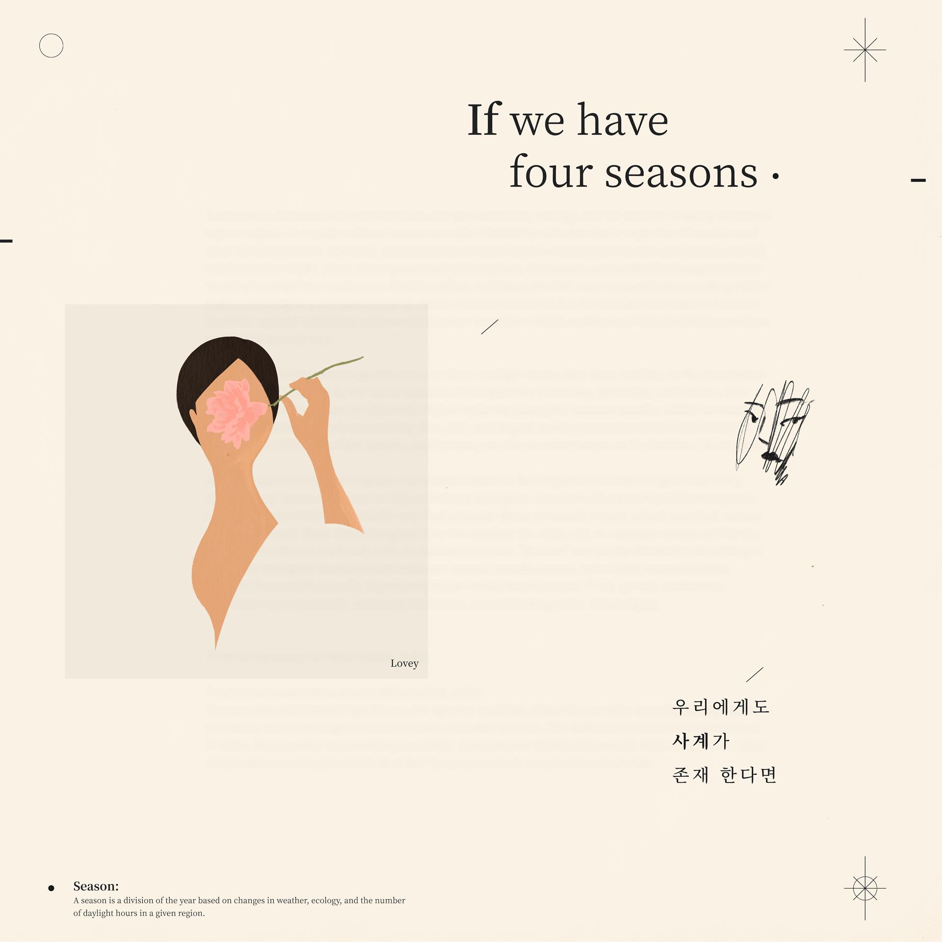 Постер альбома If we have four seasons