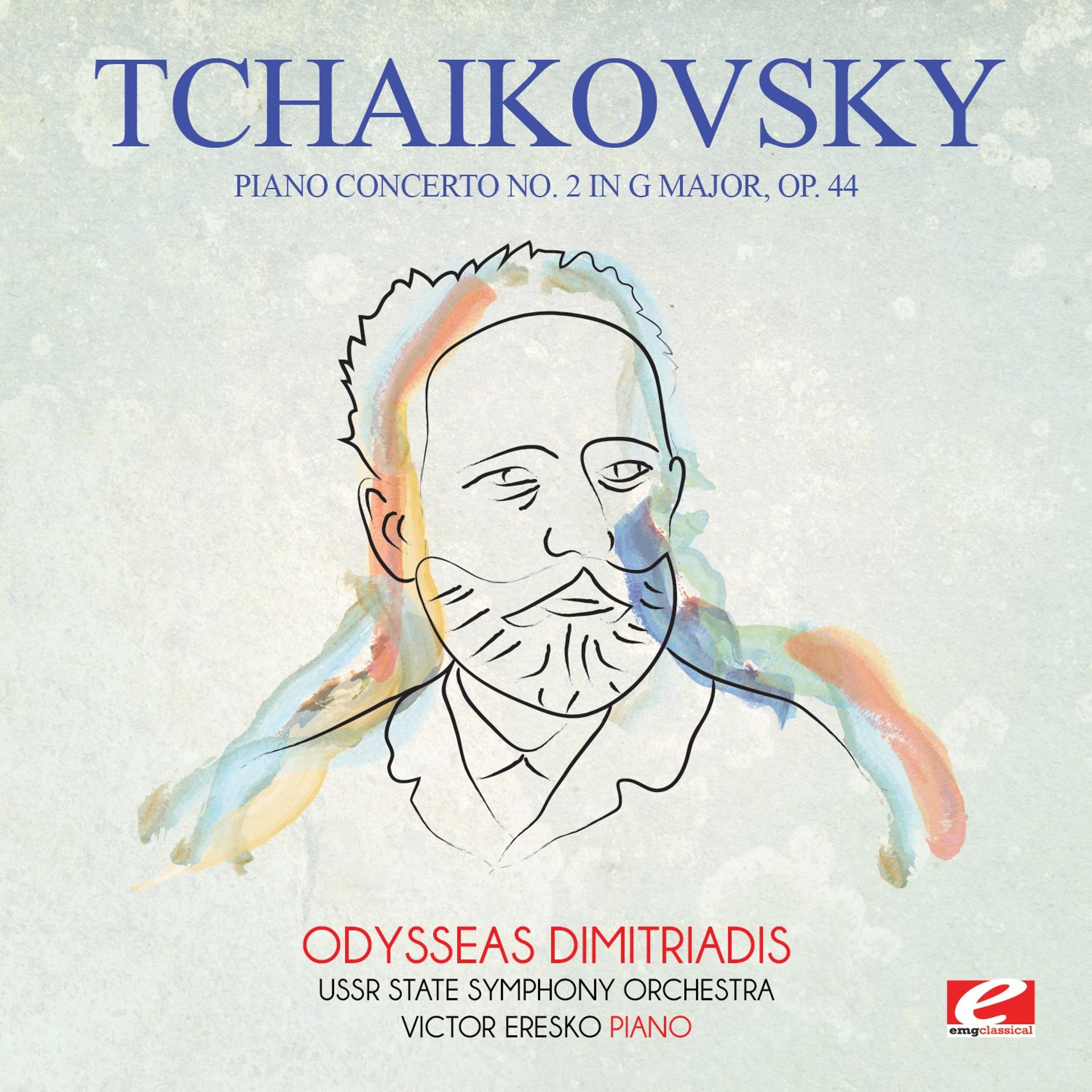 Постер альбома Tchaikovsky: Piano Concerto No. 2 in G Major, Op. 44 (Digitally Remastered)