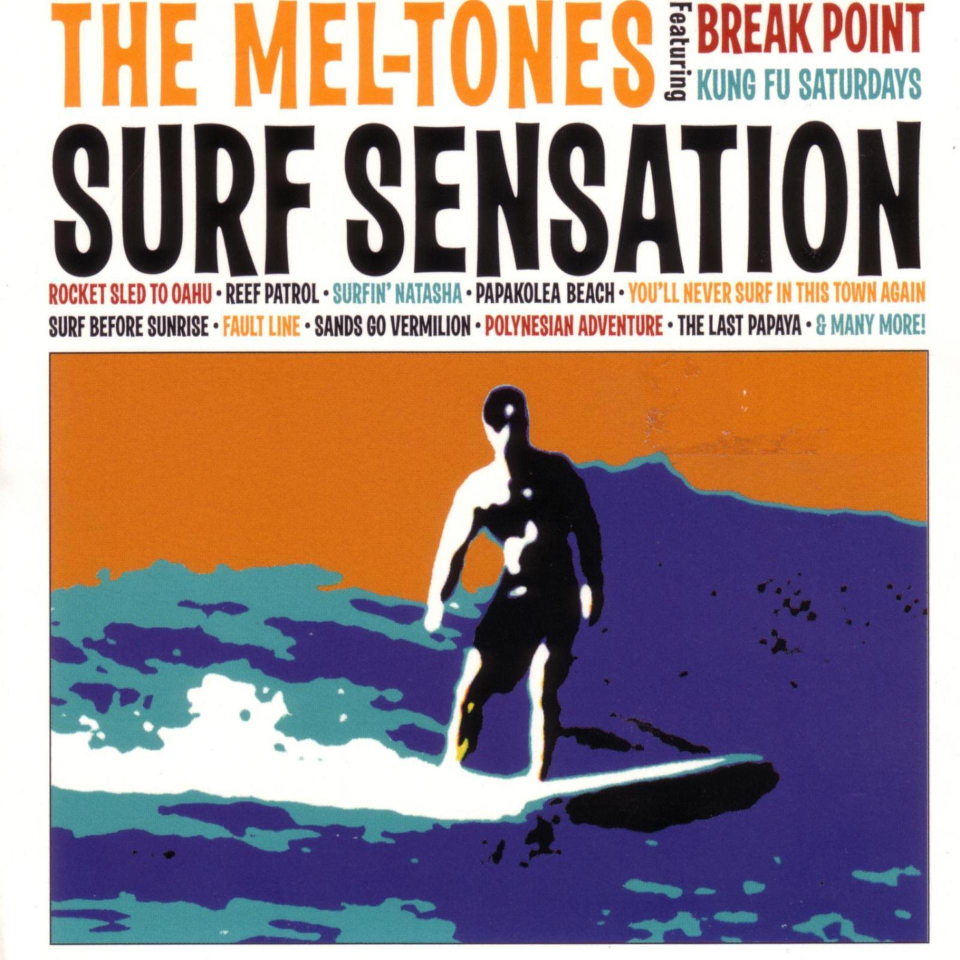 Постер альбома Surf Sensation (songs from Nickelodeon's SPONGEBOB SQUAREPANTS)