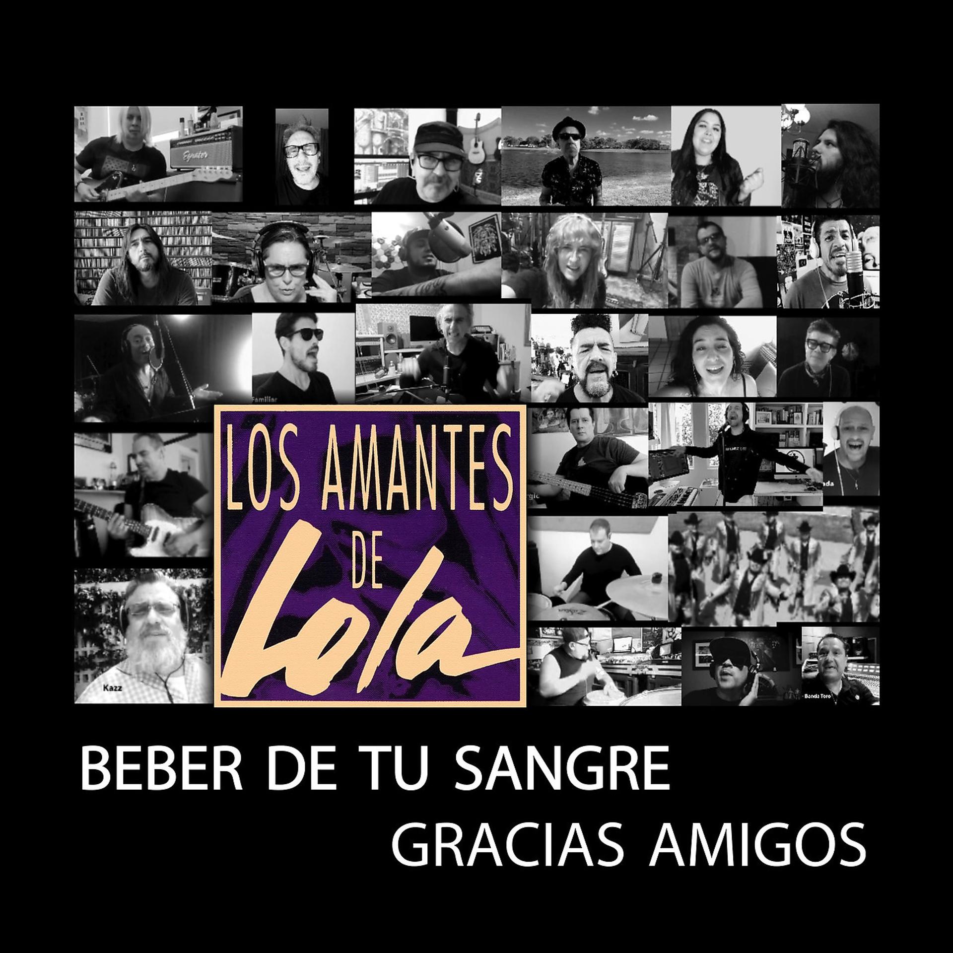 Постер альбома Beber de tu Sangre Gracias Amigos