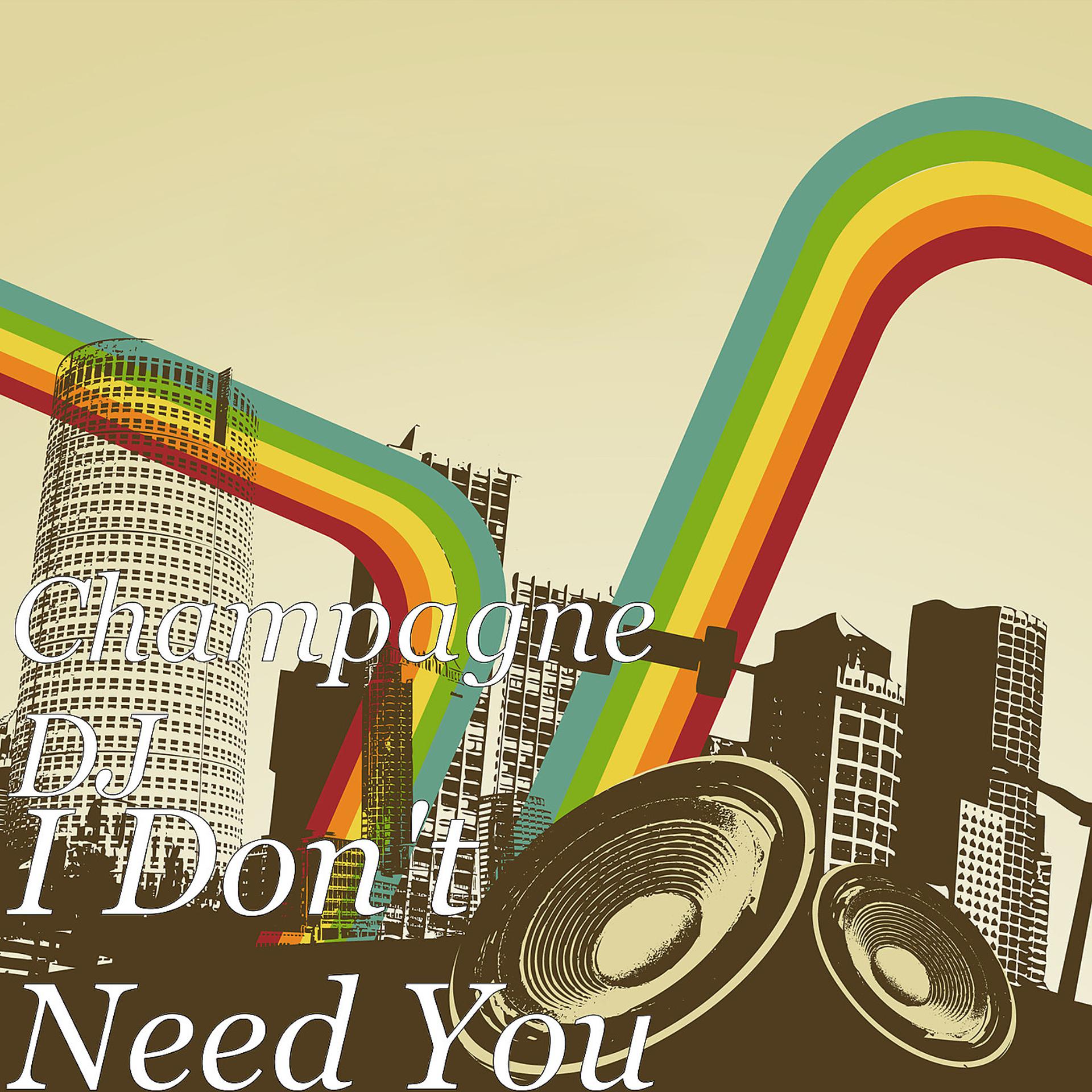Постер альбома I Don't Need You