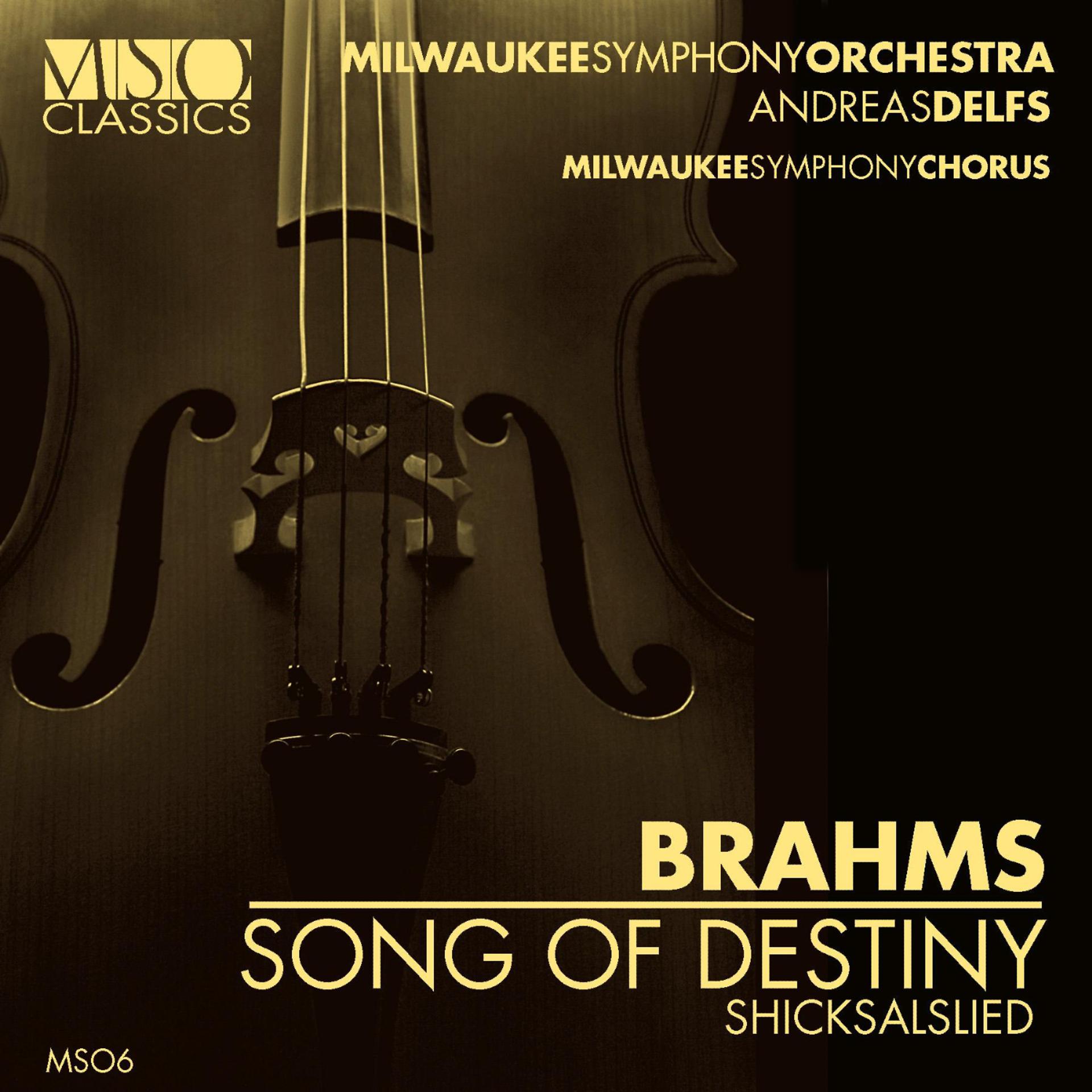 Постер альбома Brahms: Song of Destiny (Shicksalslied)