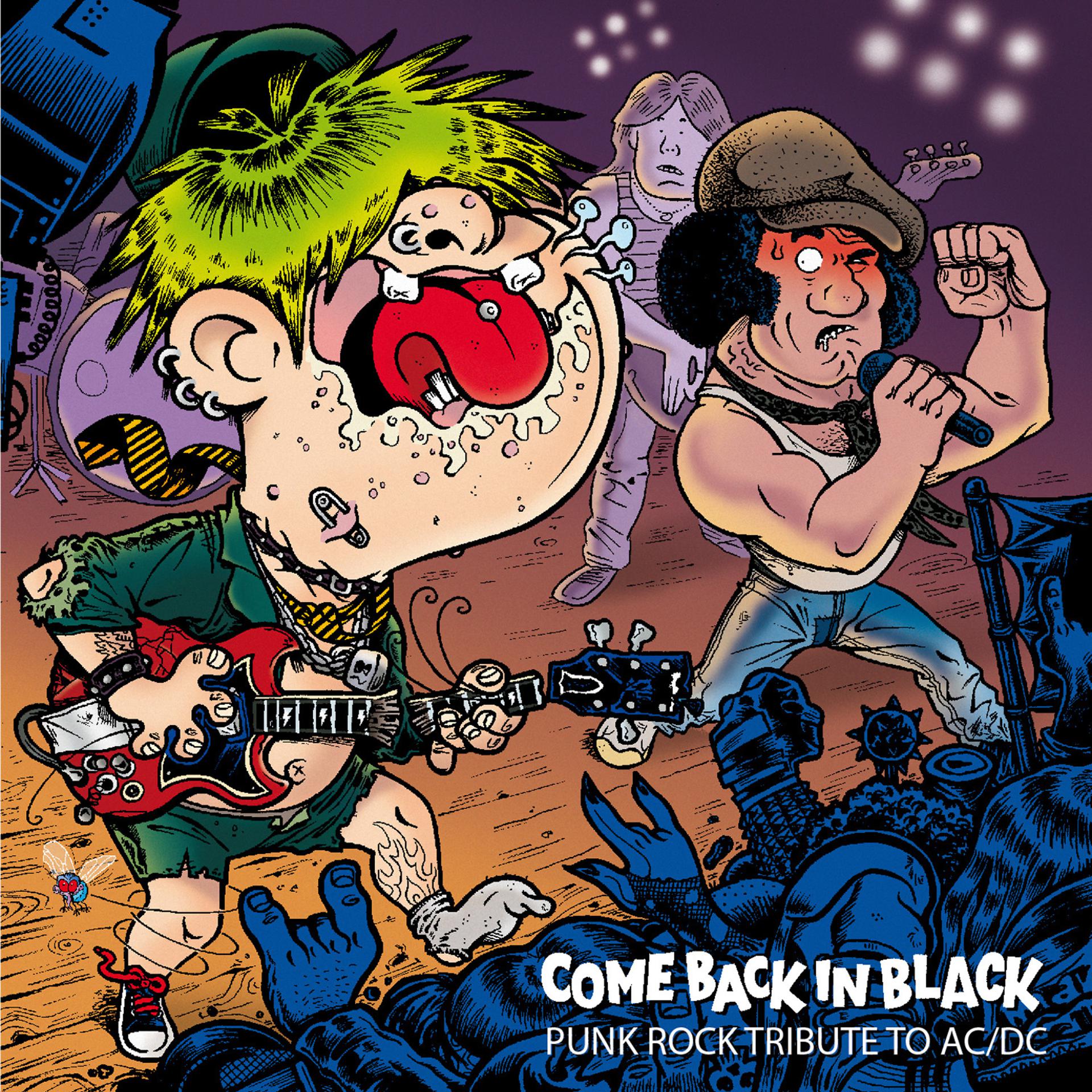 Постер альбома Comeback in black: punk rock tribute to ACDC