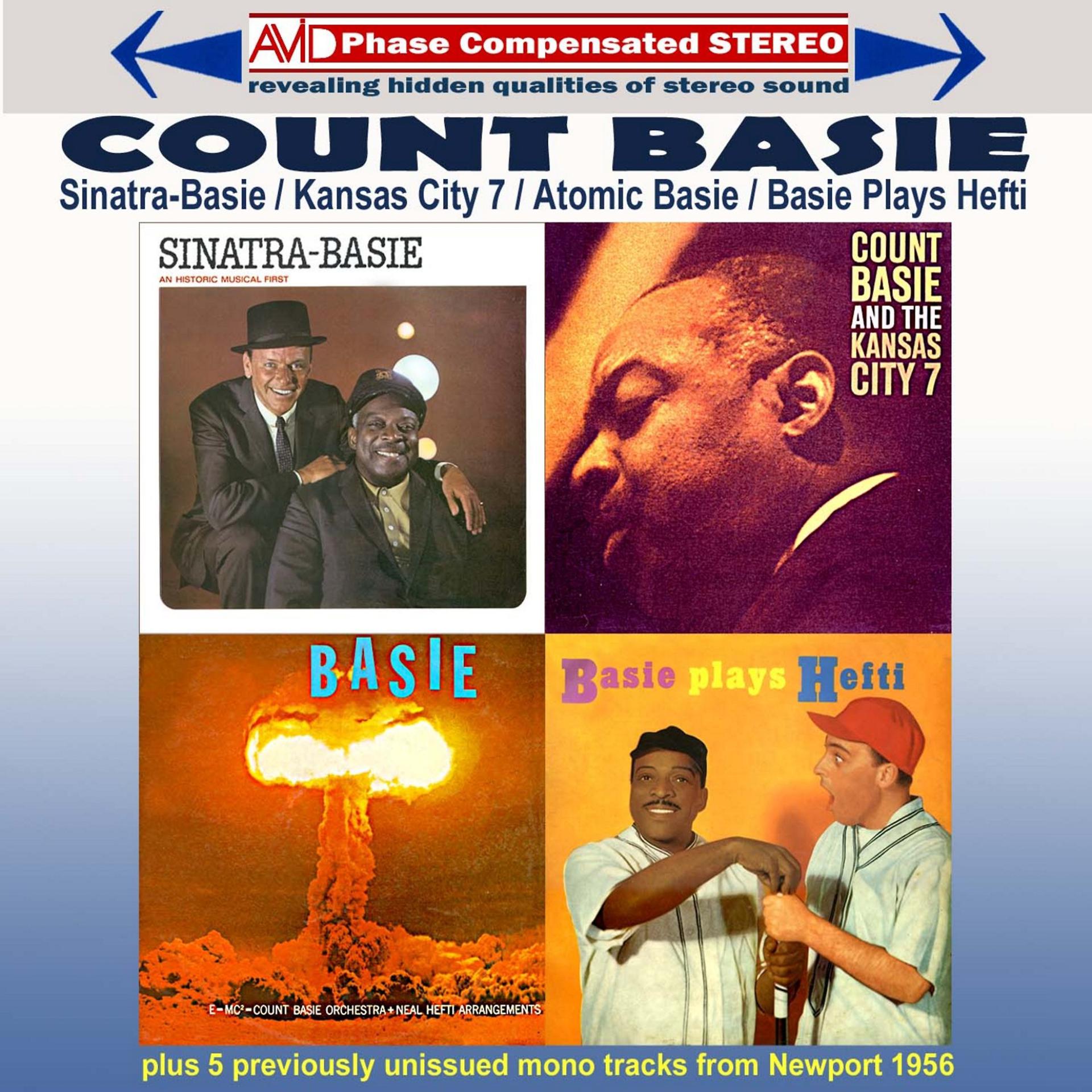 Постер альбома Four Classic Albums Plus: Sinatra - Basie / Count Basie and the Kansas City 7 / The Atomic Mr Basie / Basie Plays Hefti (Remastered)