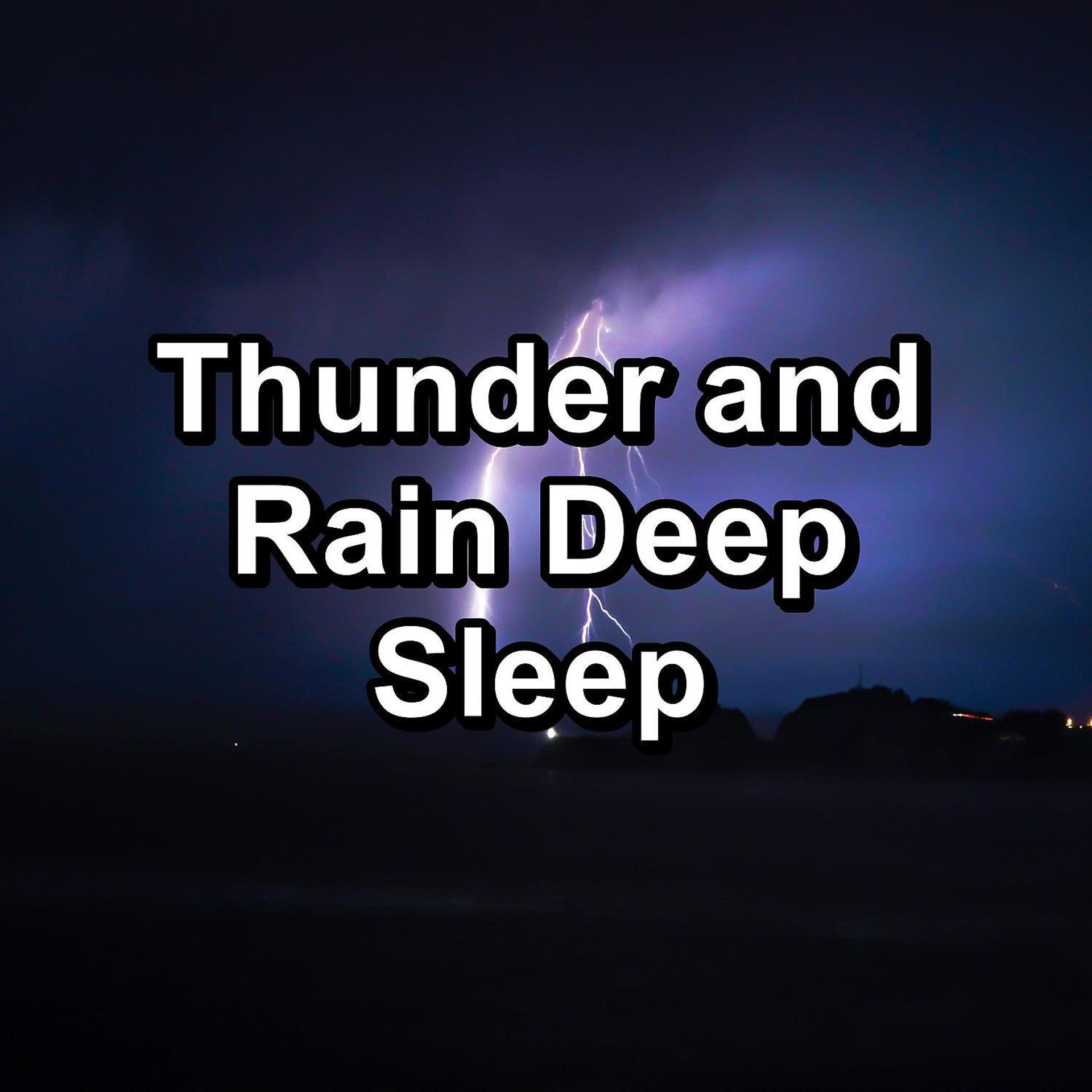 Постер альбома Thunder and Rain Deep Sleep