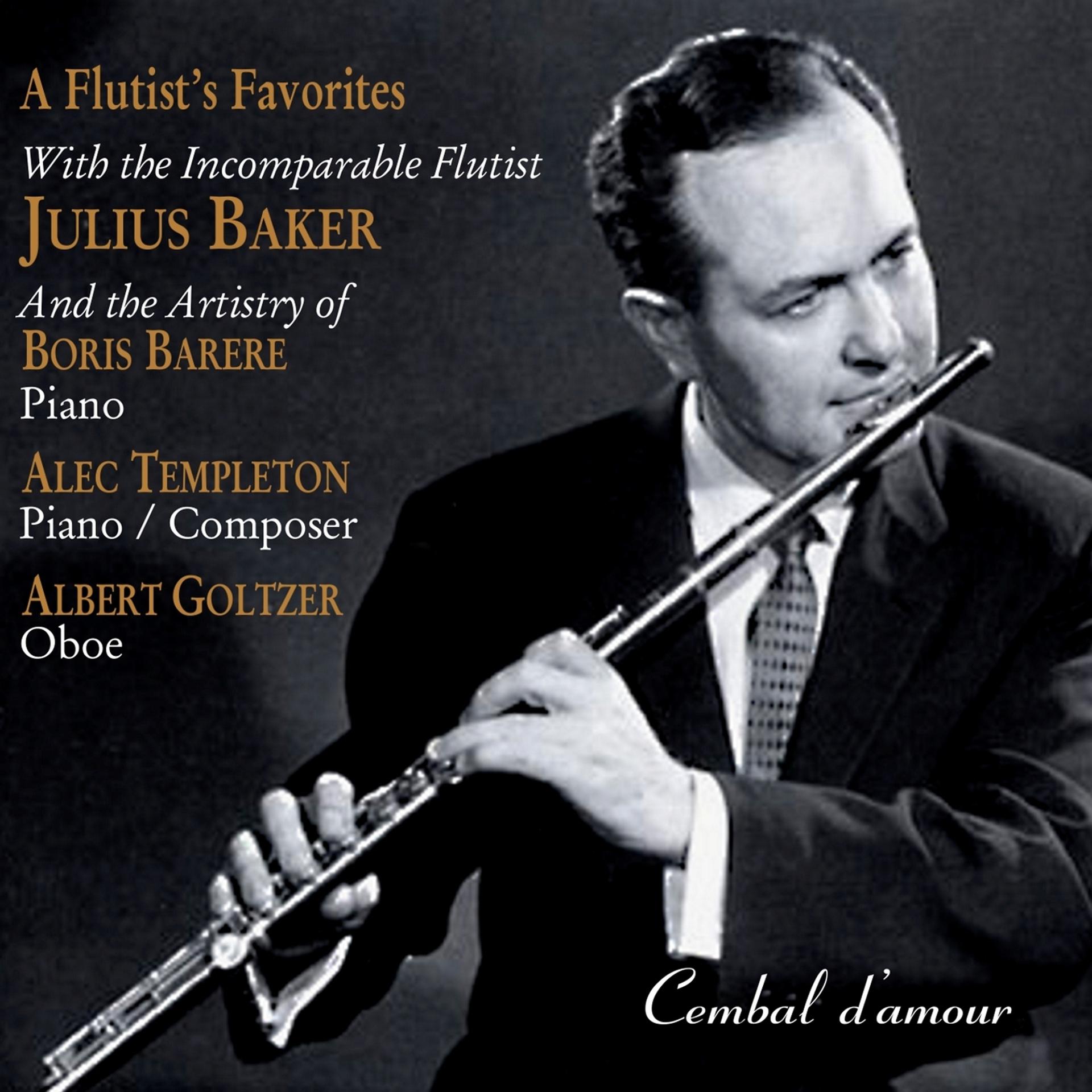 Постер альбома The Legendary  Flutist  Julius Baker