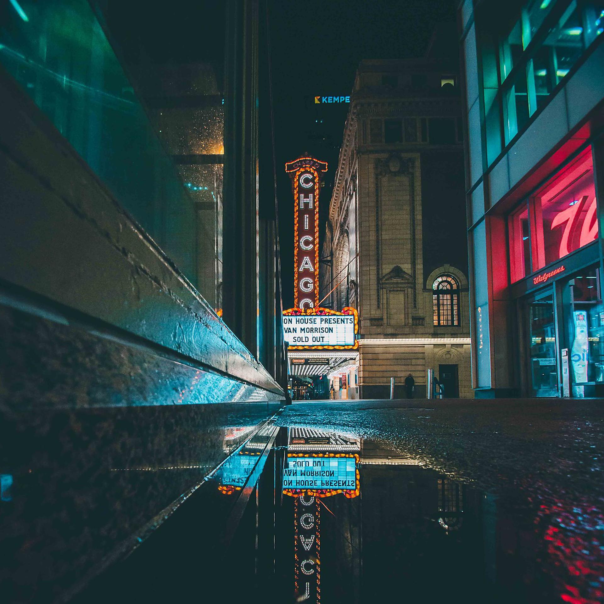 Постер альбома Chicago Night Rain