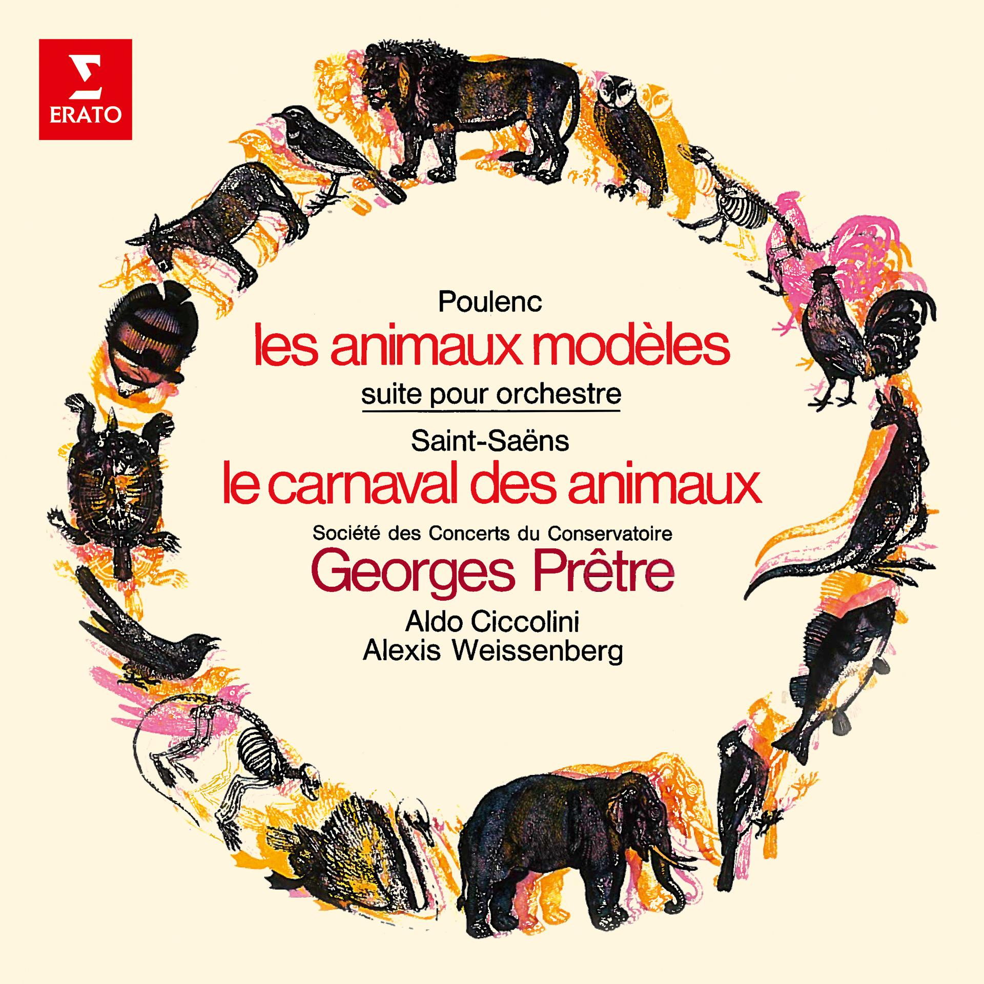 Постер альбома Poulenc: Les Animaux modèles - Saint-Saëns: Le Carnaval des animaux