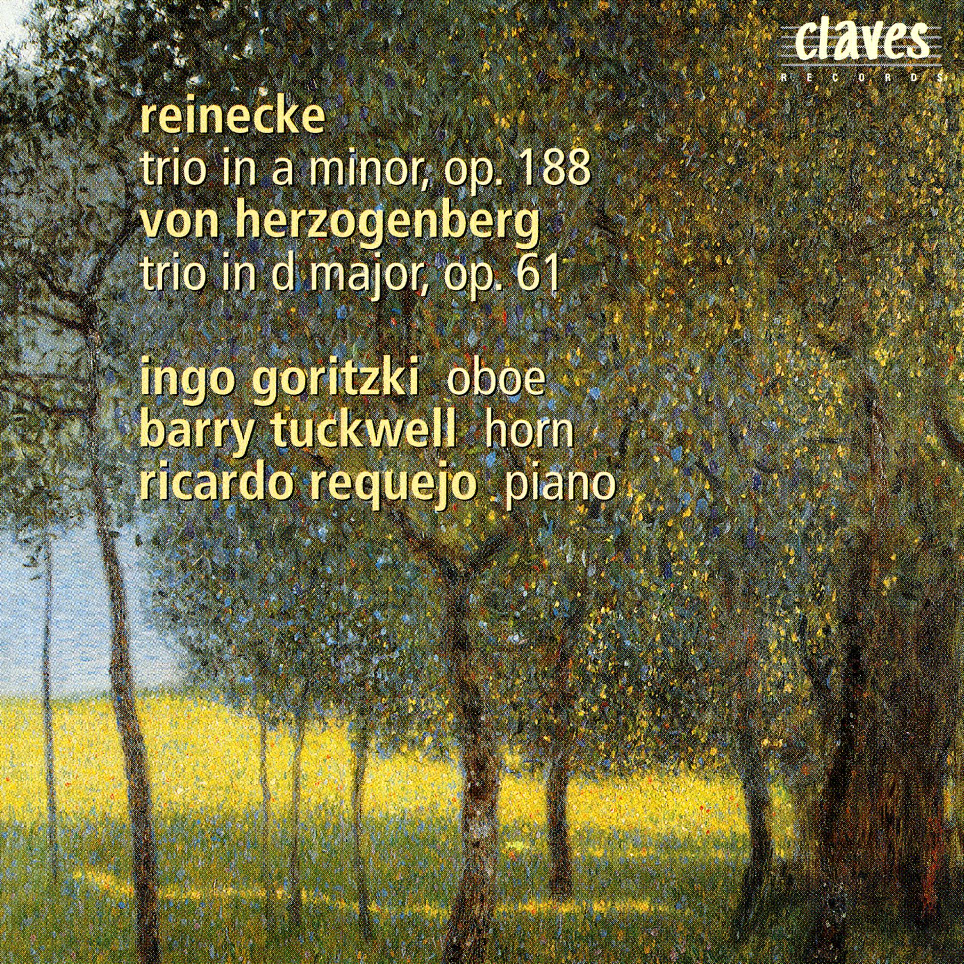 Постер альбома Romantic Trios for Oboe, Horn & Piano