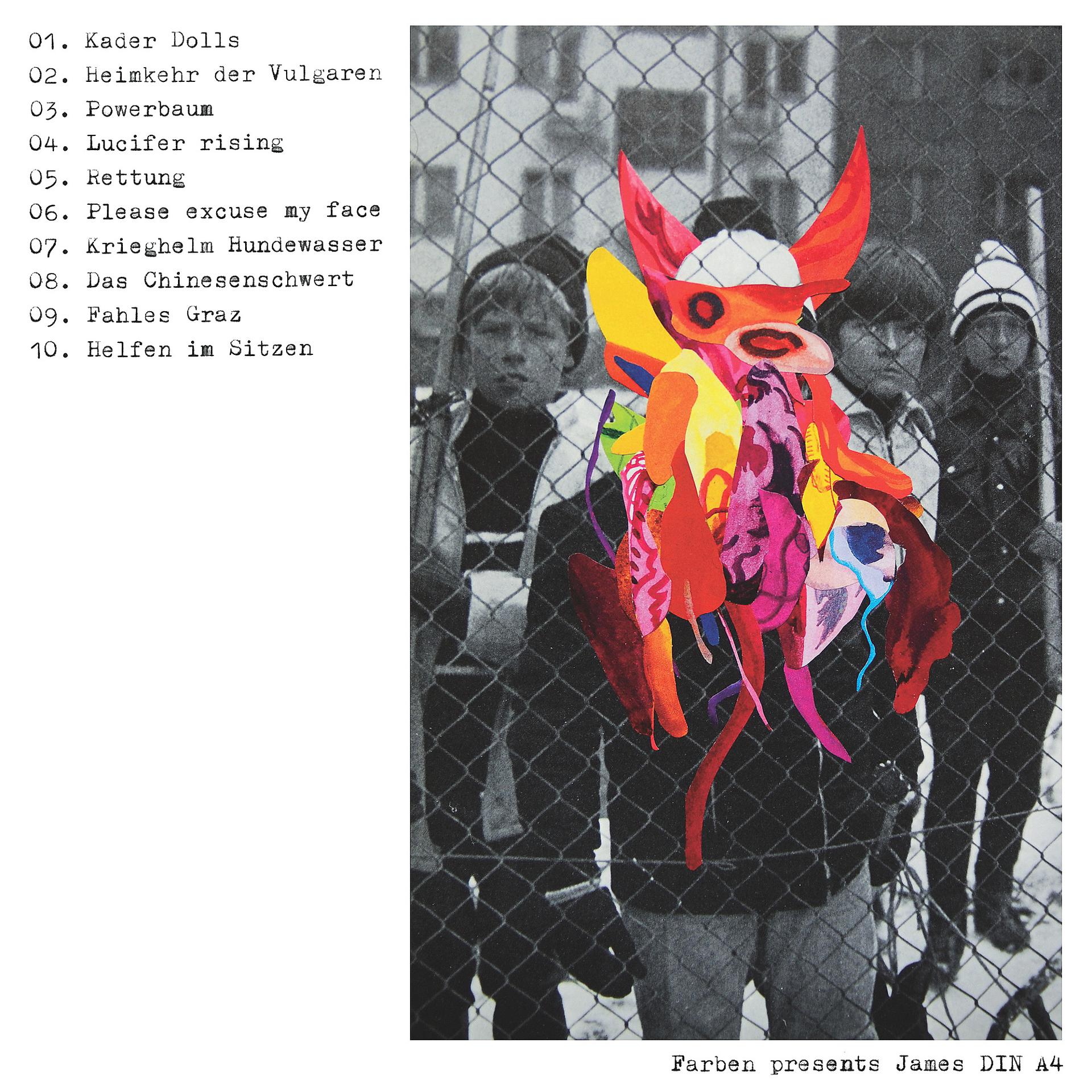 Постер альбома Farben presents James DIN A4