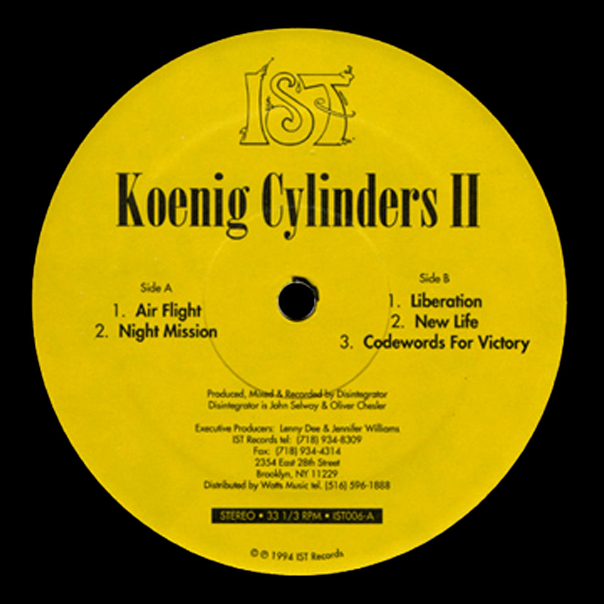Постер альбома Koenig Cylinders II