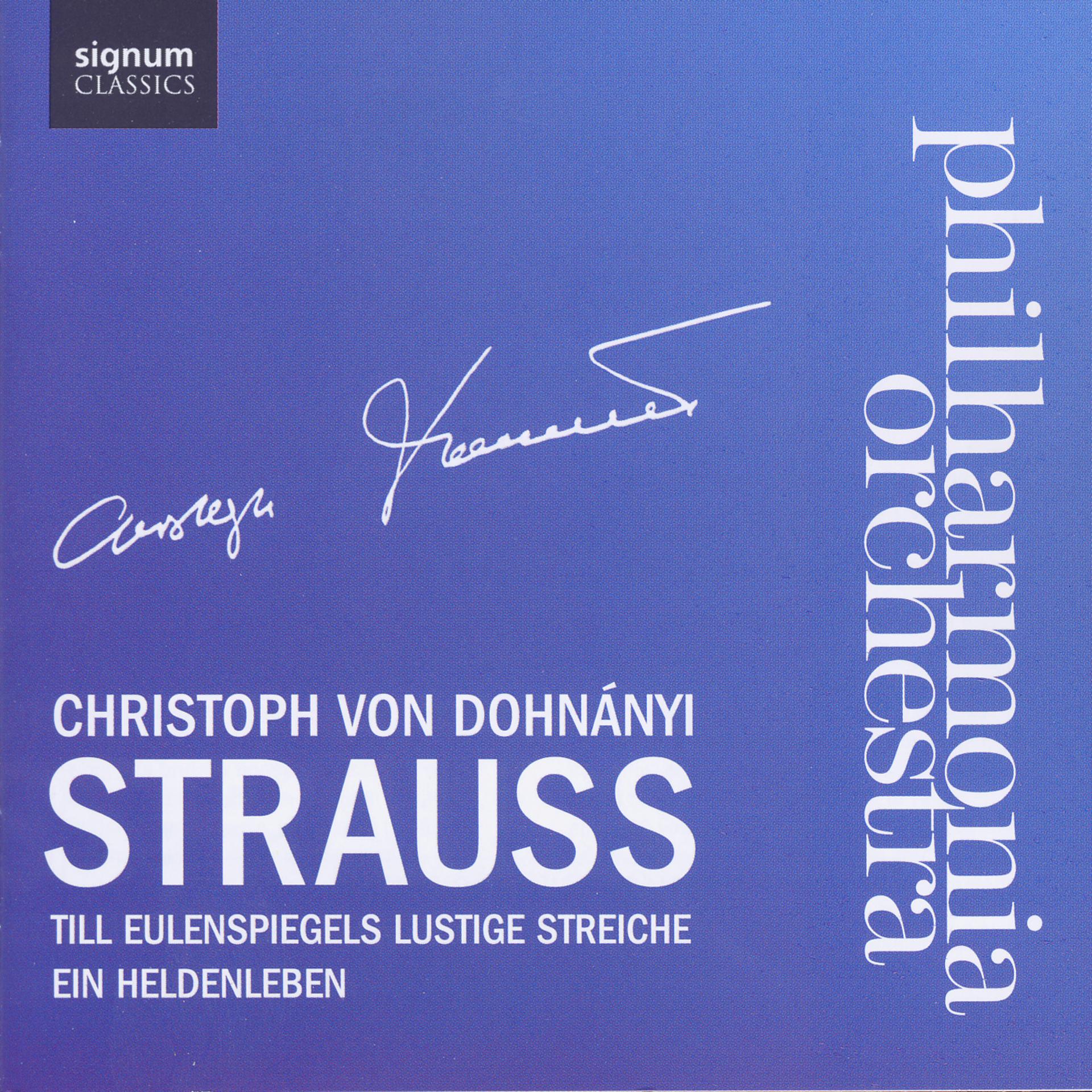 Постер альбома Strauss Till Eulenspiegel And Ein Heldenleben