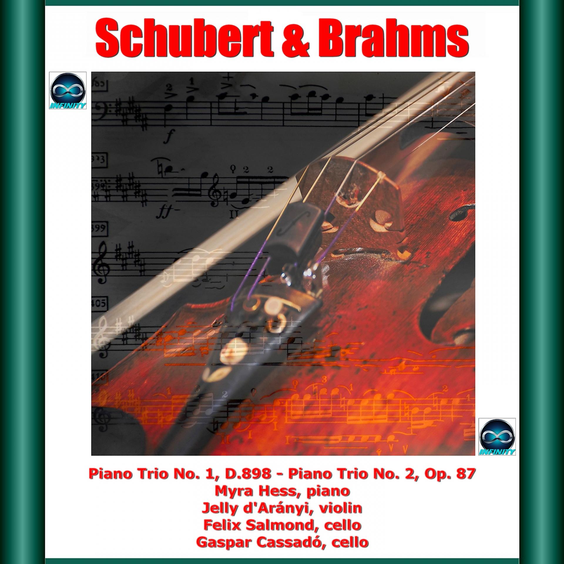 Постер альбома Schubert & Brahms: Piano Trio No. 1, D.898 - Piano Trio No. 2, Op. 87