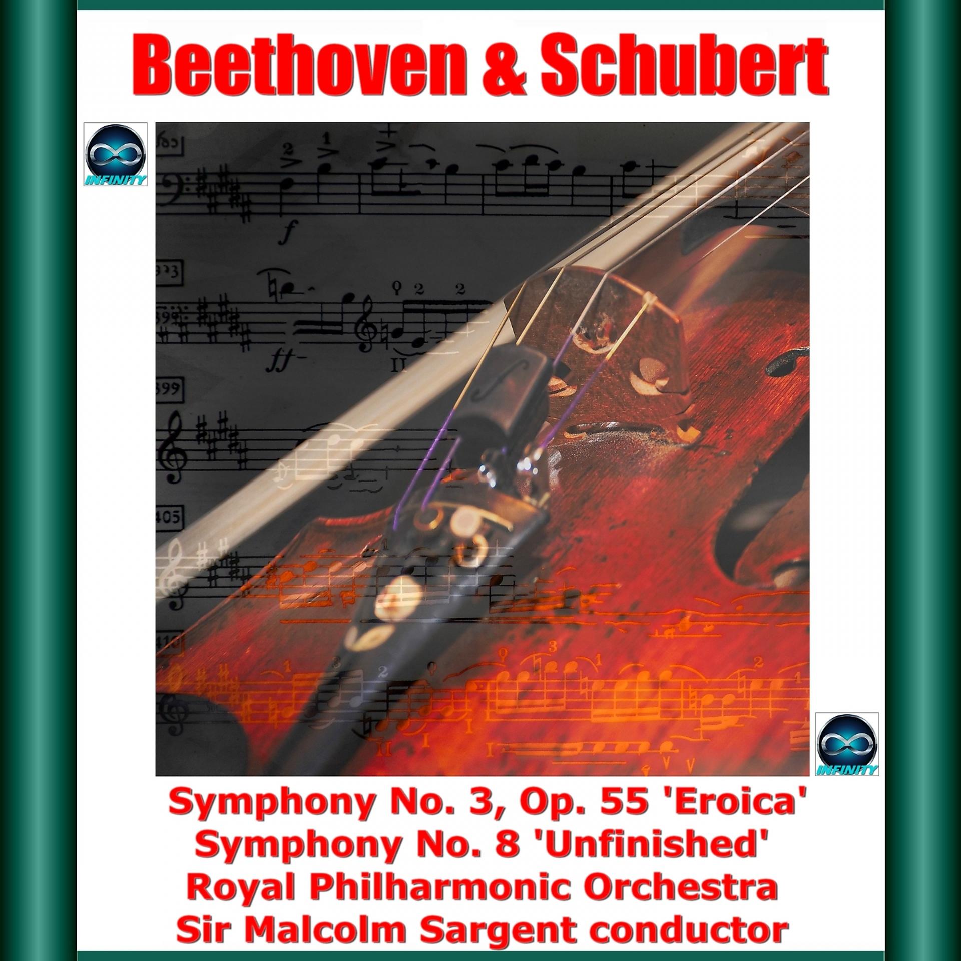 Постер альбома Beethoven & Schubert: Symphony No. 3, Op. 55 'Eroica' - Symphony No. 8 'Unfinished'