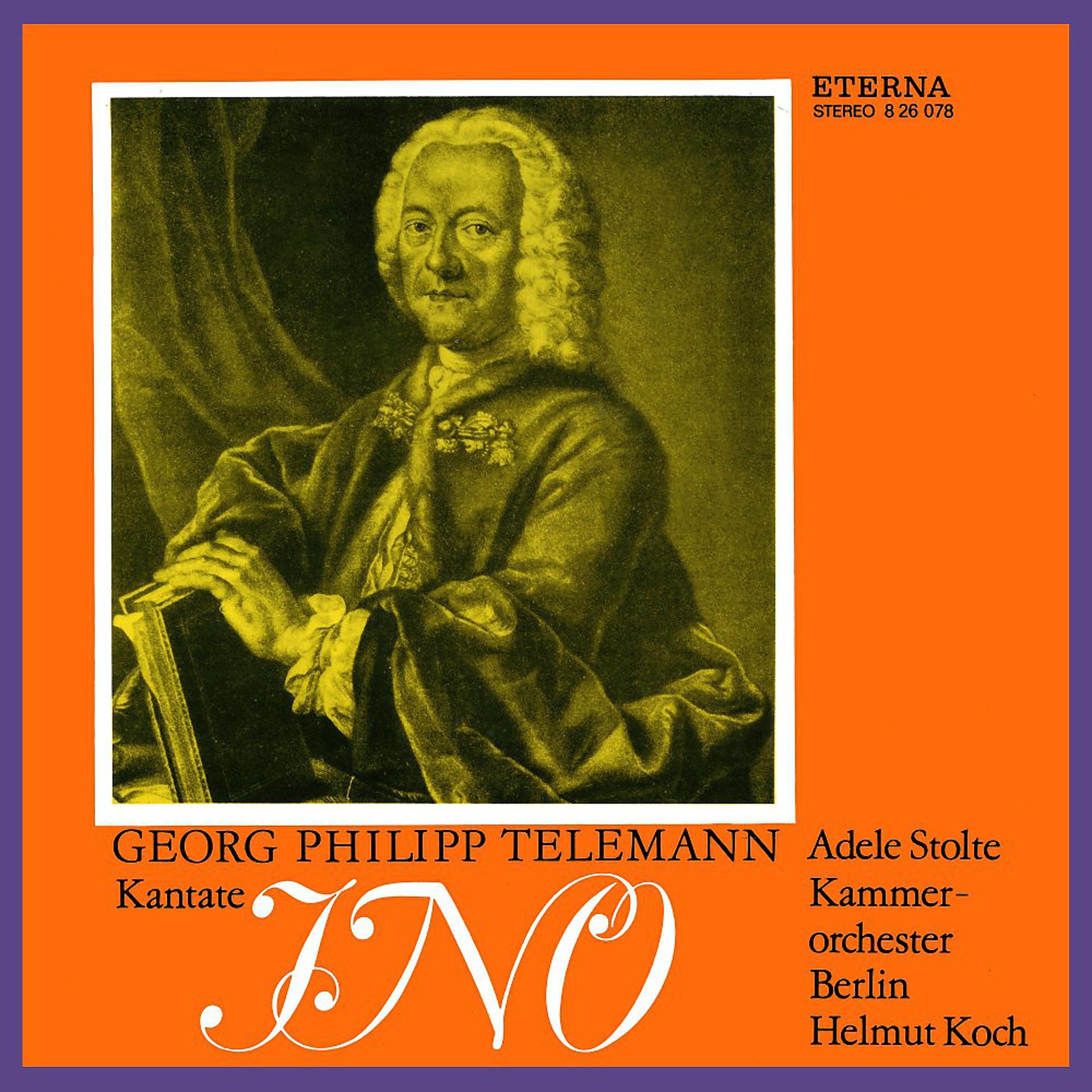 Постер альбома Telemann: Ino (Dramatische Solokantate)
