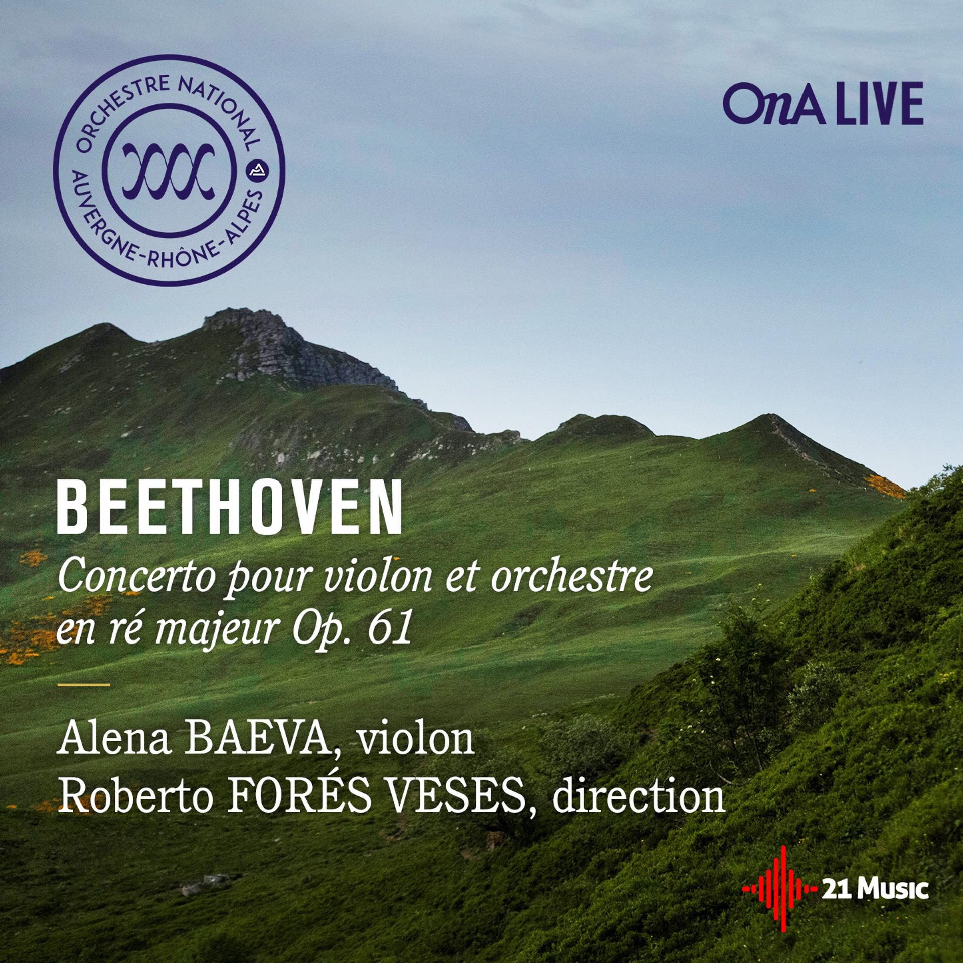 Постер альбома Beethoven: Concerto pour violon et orchestre en Ré majeur, Op. 61