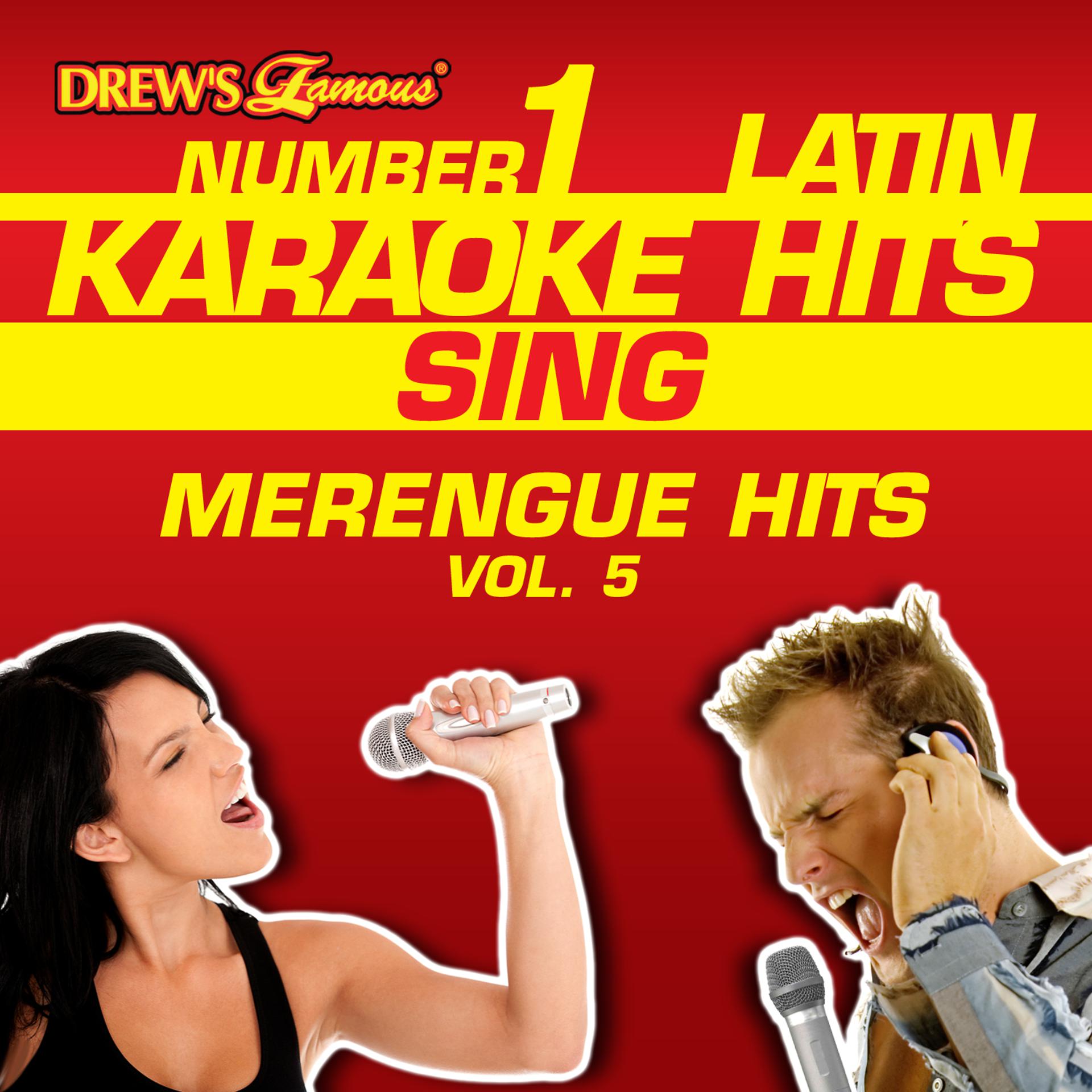 Постер альбома Drew's Famous #1 Latin Karaoke Hits: Sing Merengue Hits, Vol. 5