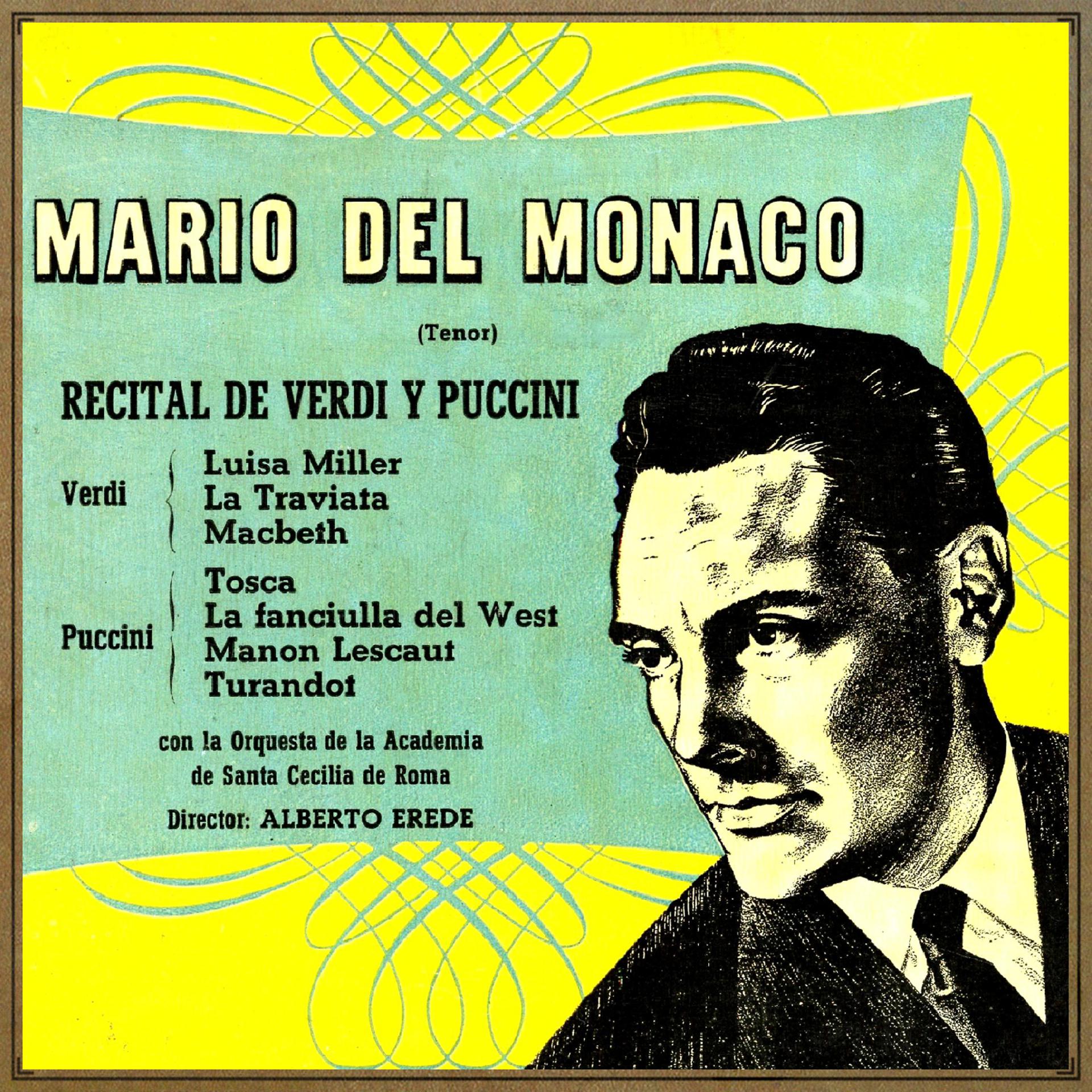 Постер альбома G. Puccini & G. Verdi: Recital de Puccini y Verdi