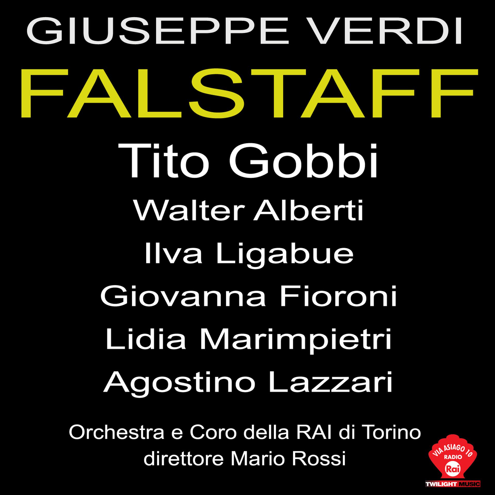 Постер альбома Giuseppe Verdi: FALSTAFF