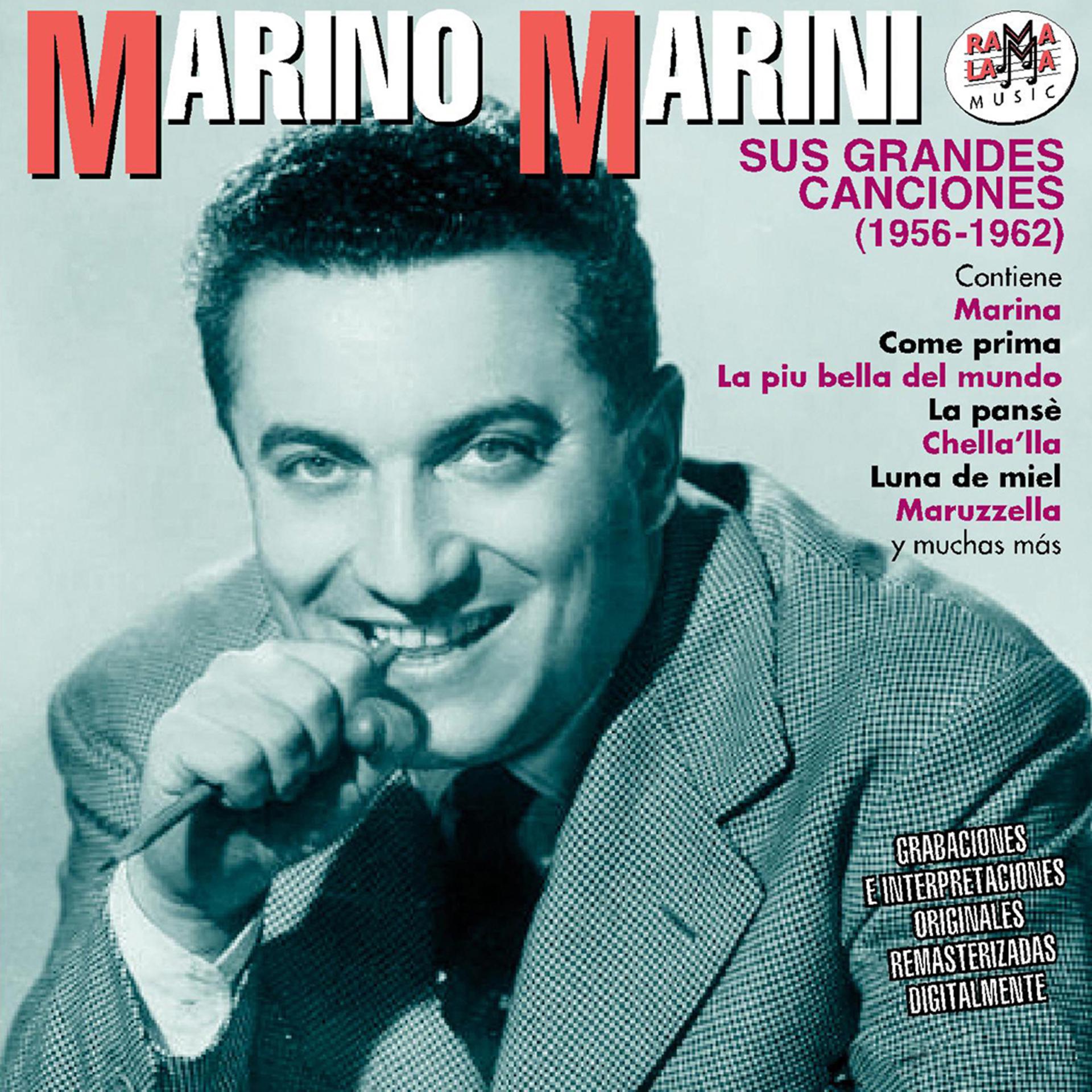 Постер альбома Marino Marini. Sus Grandes Canciones (1956-1962)