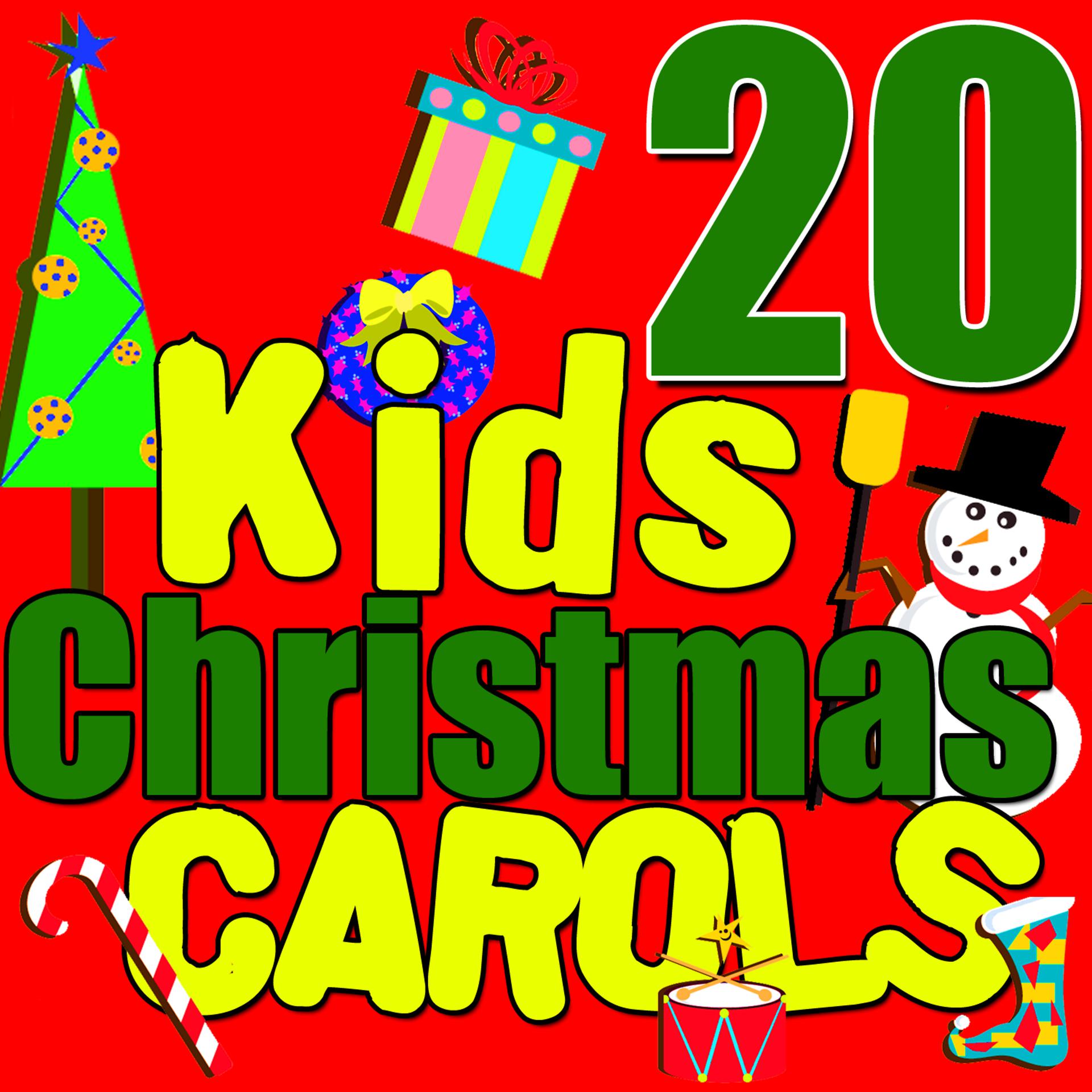 Постер альбома 20 Kids Christmas Carols