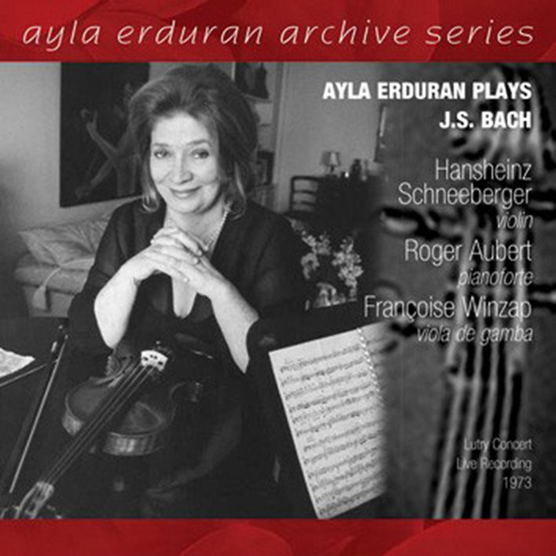 Постер альбома Ayla Erduran Plays J.S. Bach