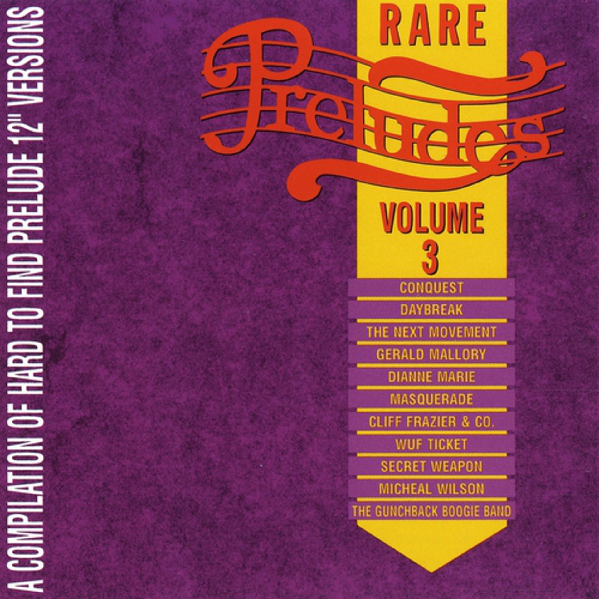 Постер альбома Rare Preludes, Vol. 3