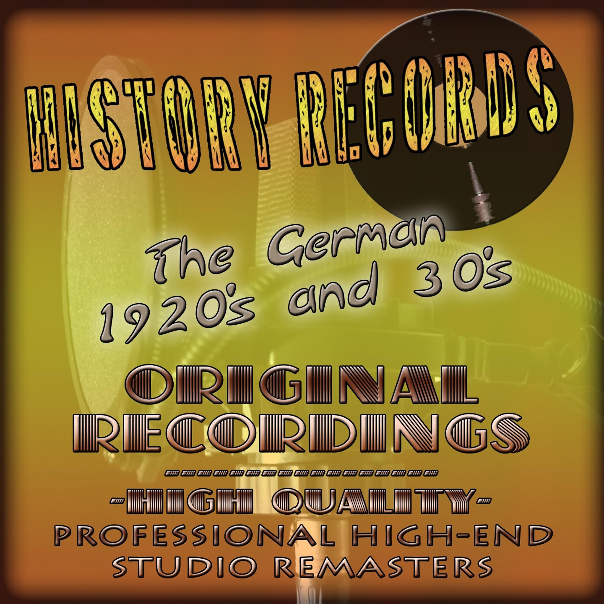 Постер альбома History Records - German Edition - The 1920's and 30's