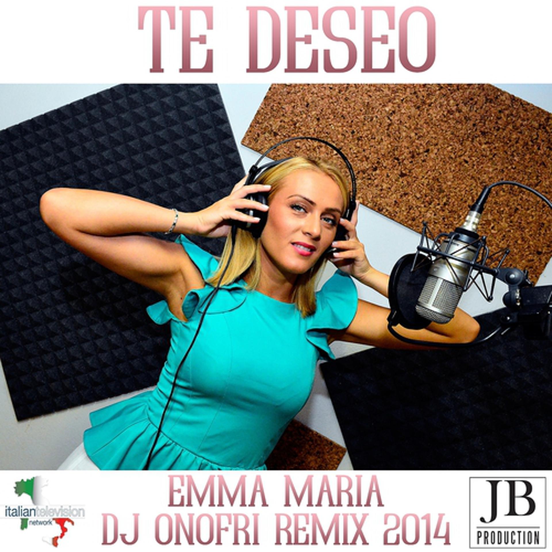 Постер альбома Te Deseo (DJ Onofri Remix 2014)