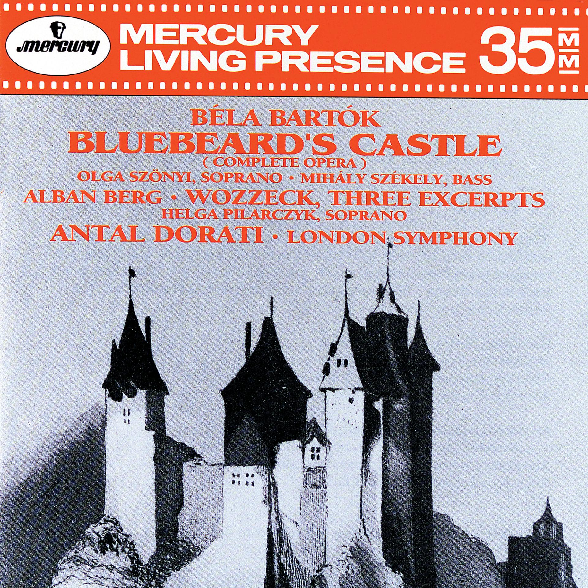 Постер альбома Bartók: Bluebeard's Castle / Berg: Wozzeck (excerpts)