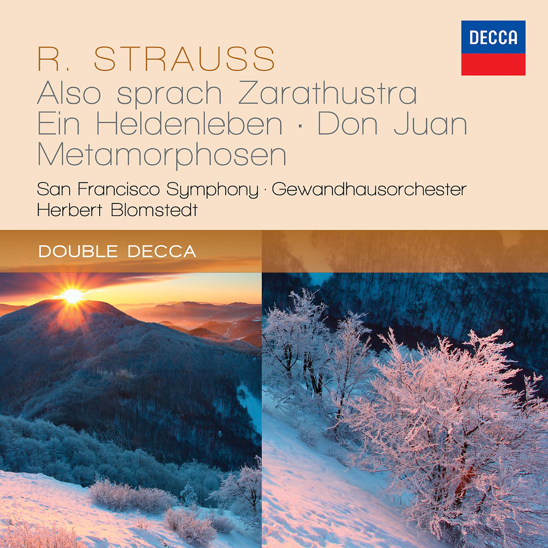 Постер альбома Strauss, R.: Also sprach Zarathustra; Ein Heldenleben; Don Juan; Metamorphosen