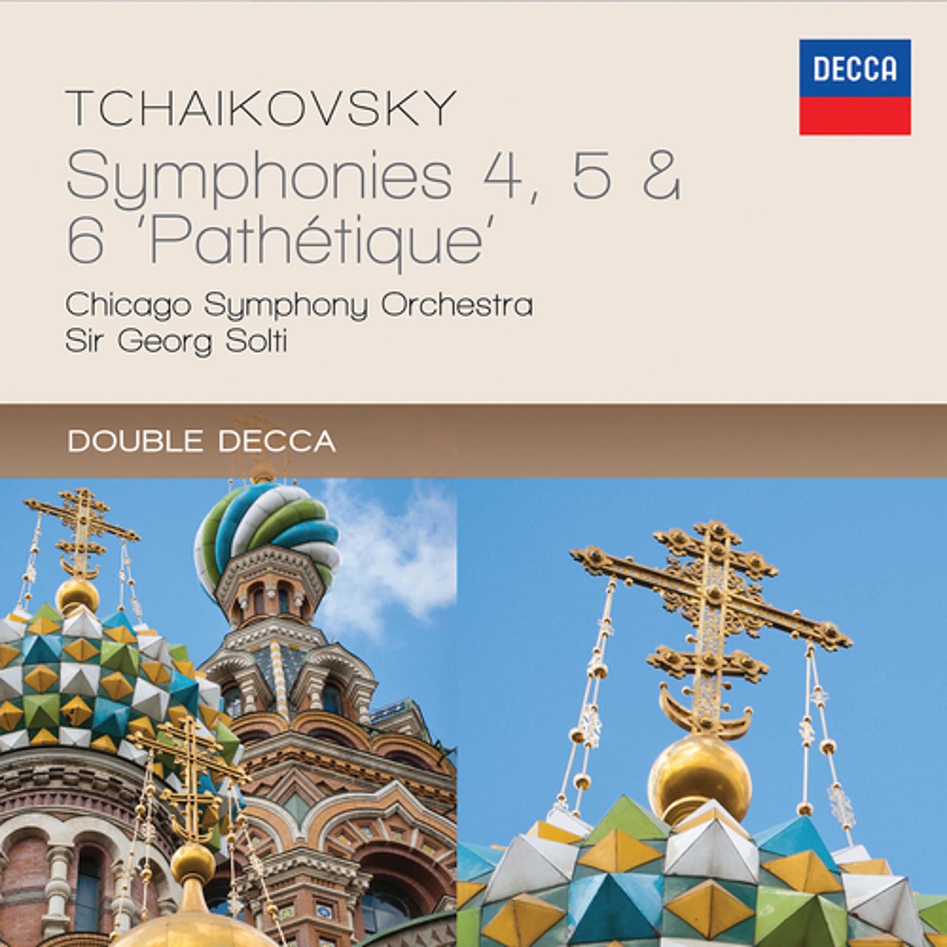 Постер альбома Tchaikovsky: Symphonies 4, 5 & 6 - "Pathétique"