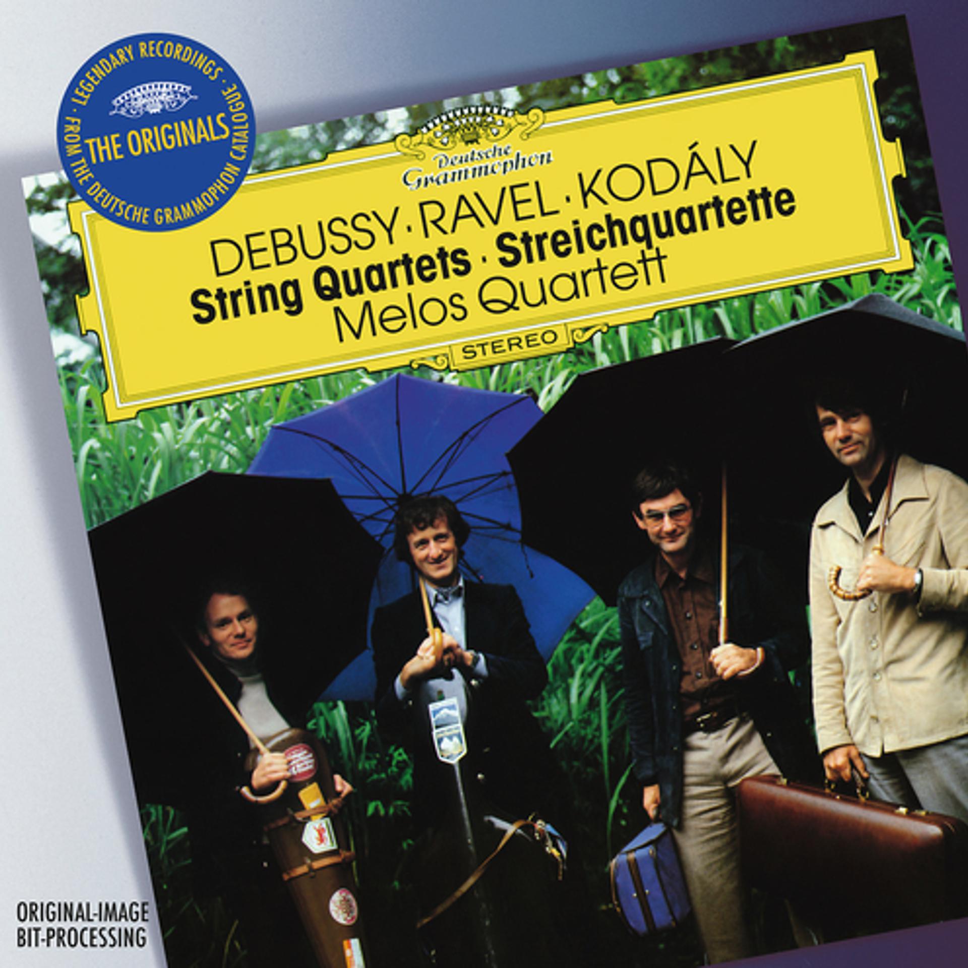 Постер альбома Debussy / Ravel / Kodály: String Quartets
