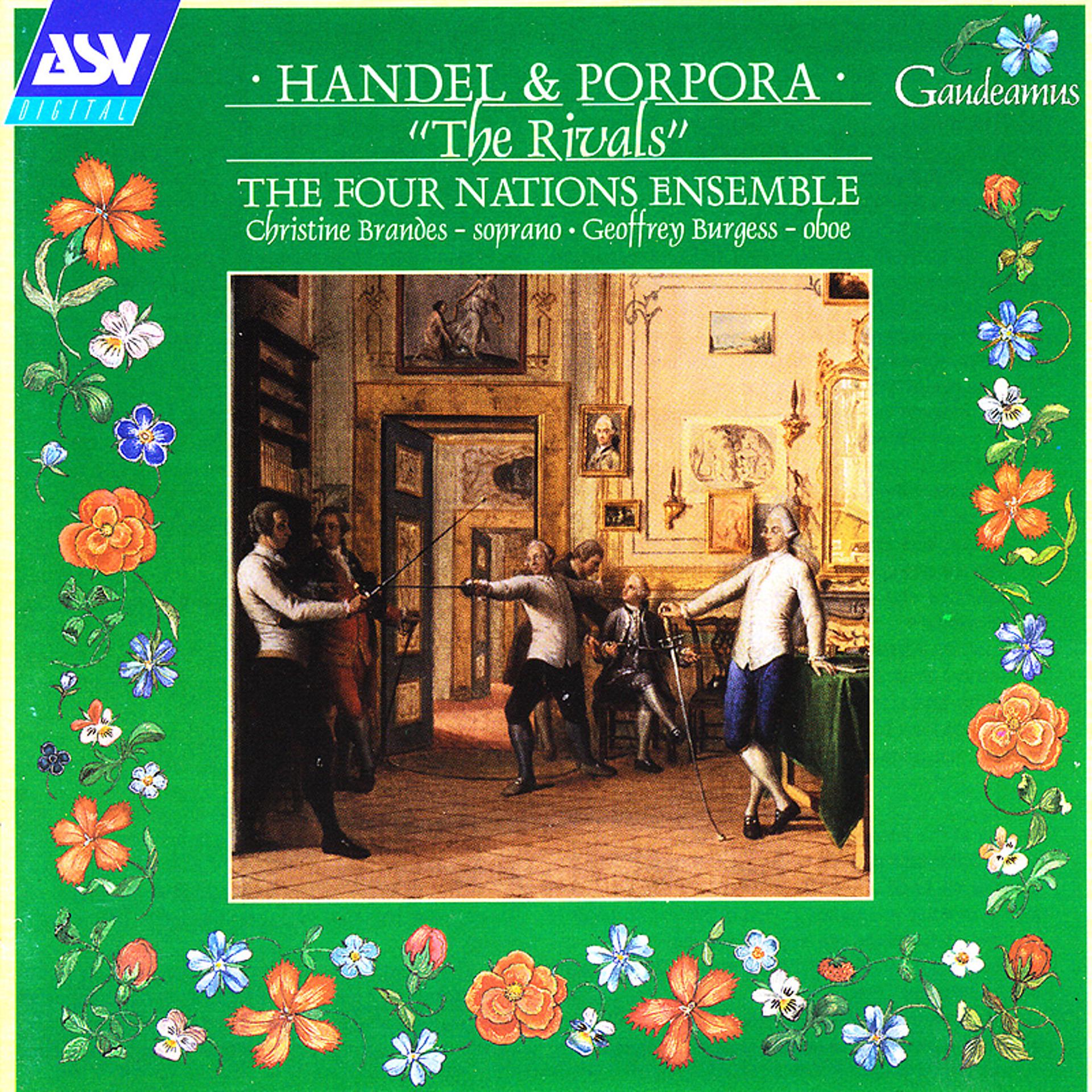 Постер альбома Handel and Porpora "The Rivals"