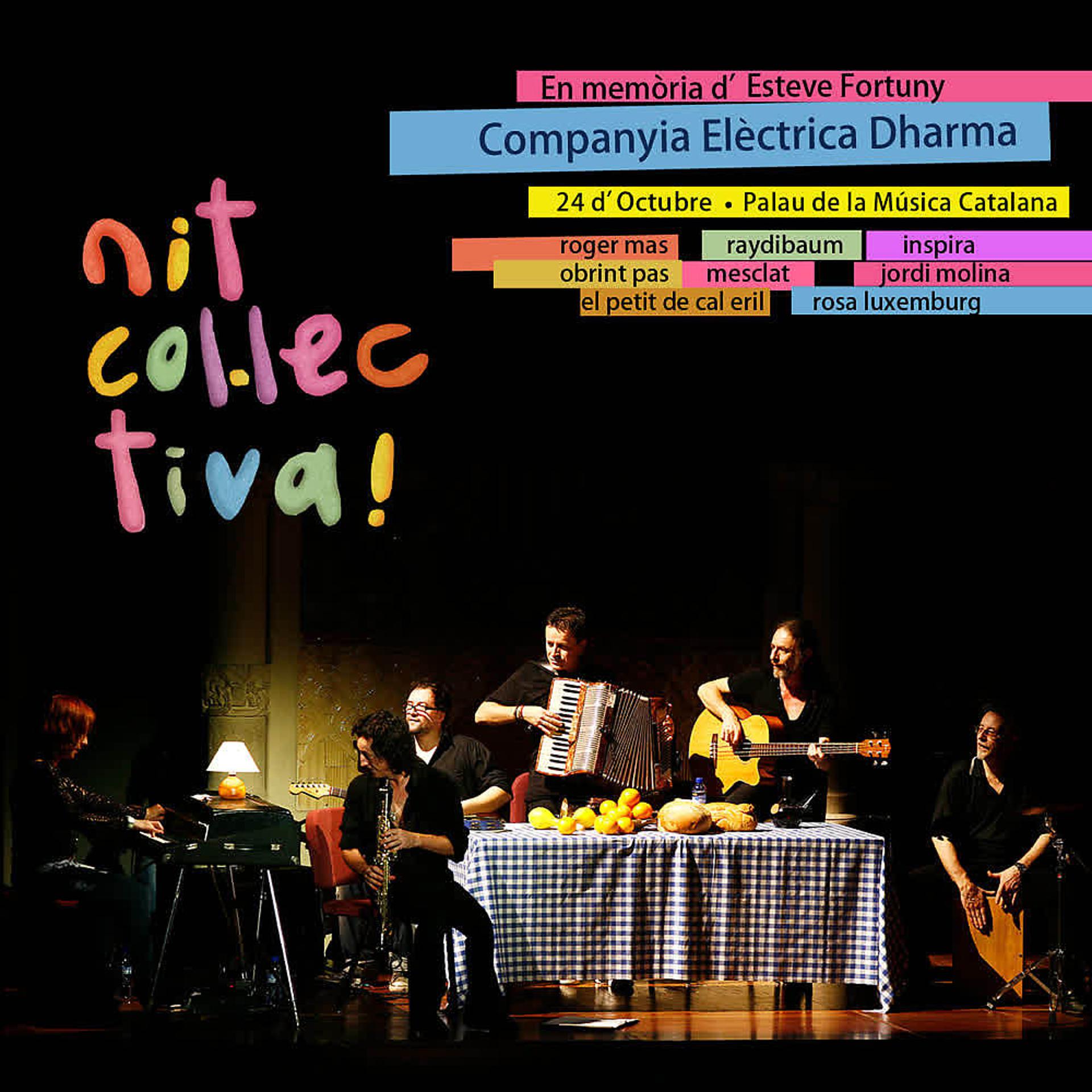 Постер альбома Nit Col·lectiva! Al Palau de la Música Catalana (En Memòria D'Esteve Fortuny)