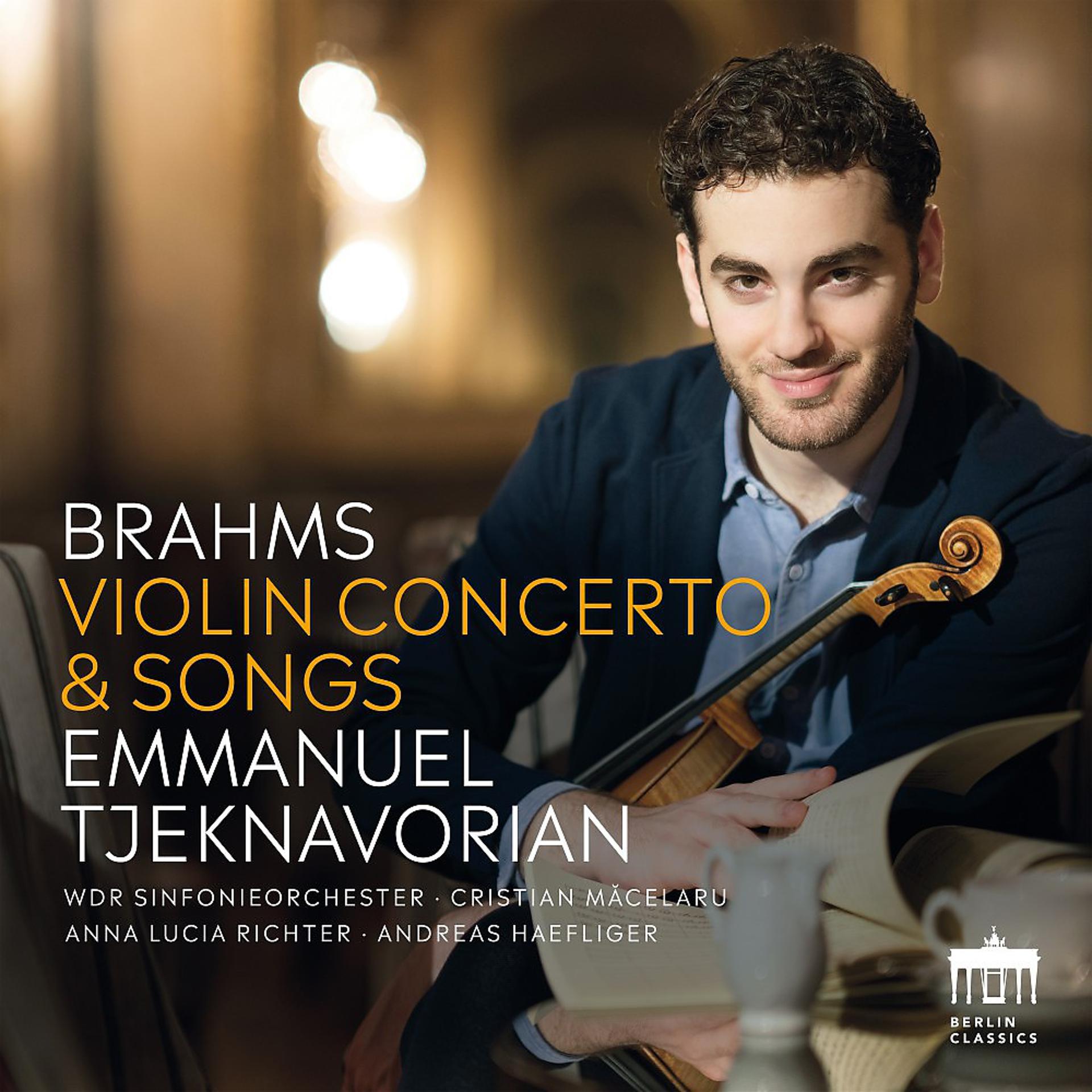 Постер альбома Brahms: Violin Concerto & Songs