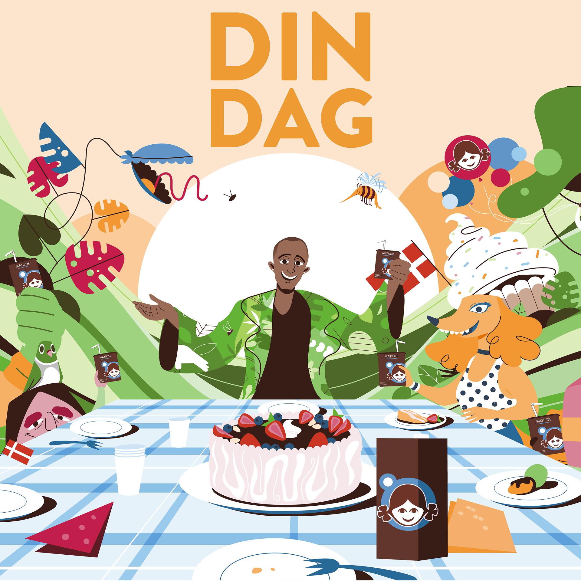 Постер альбома Din Dag
