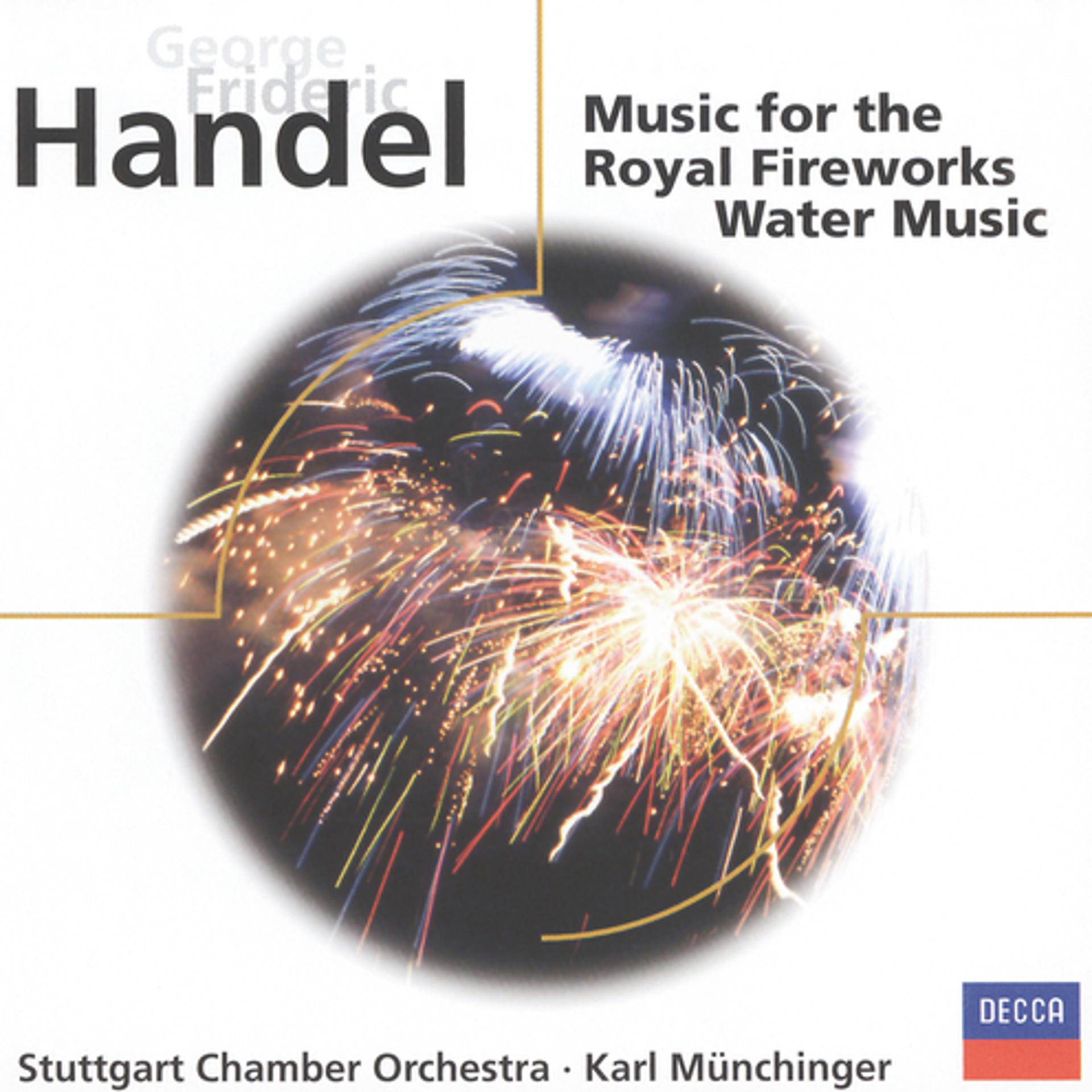 Постер альбома Handel: Fireworks Music; Water Music, etc.