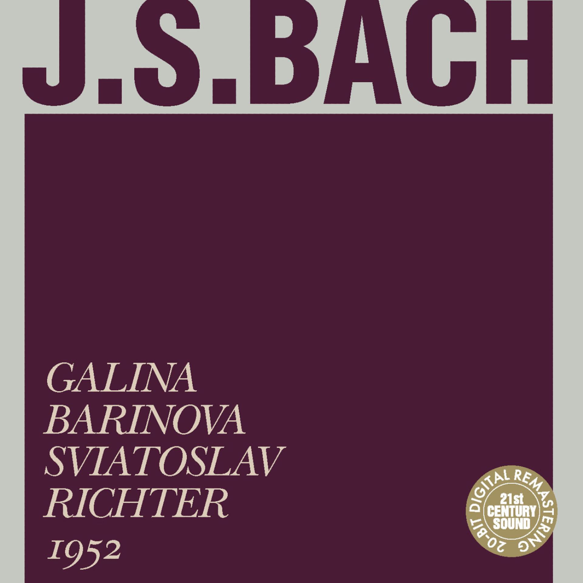 Постер альбома Bach: Sonata No. 2 in A Major, Sonata in G Major