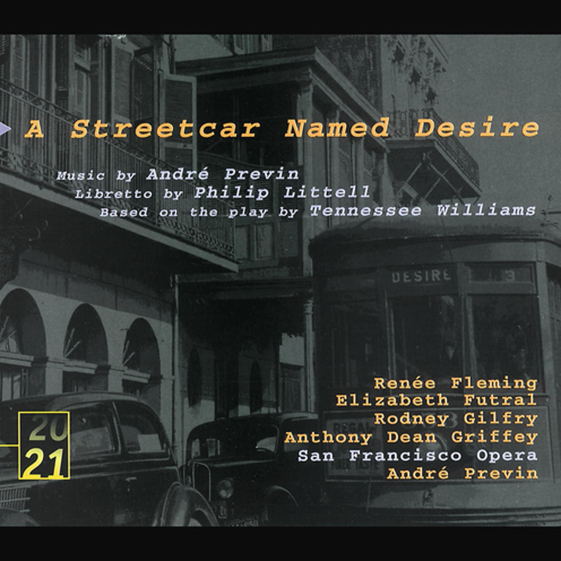 Постер альбома Previn: A Streetcar Named Desire