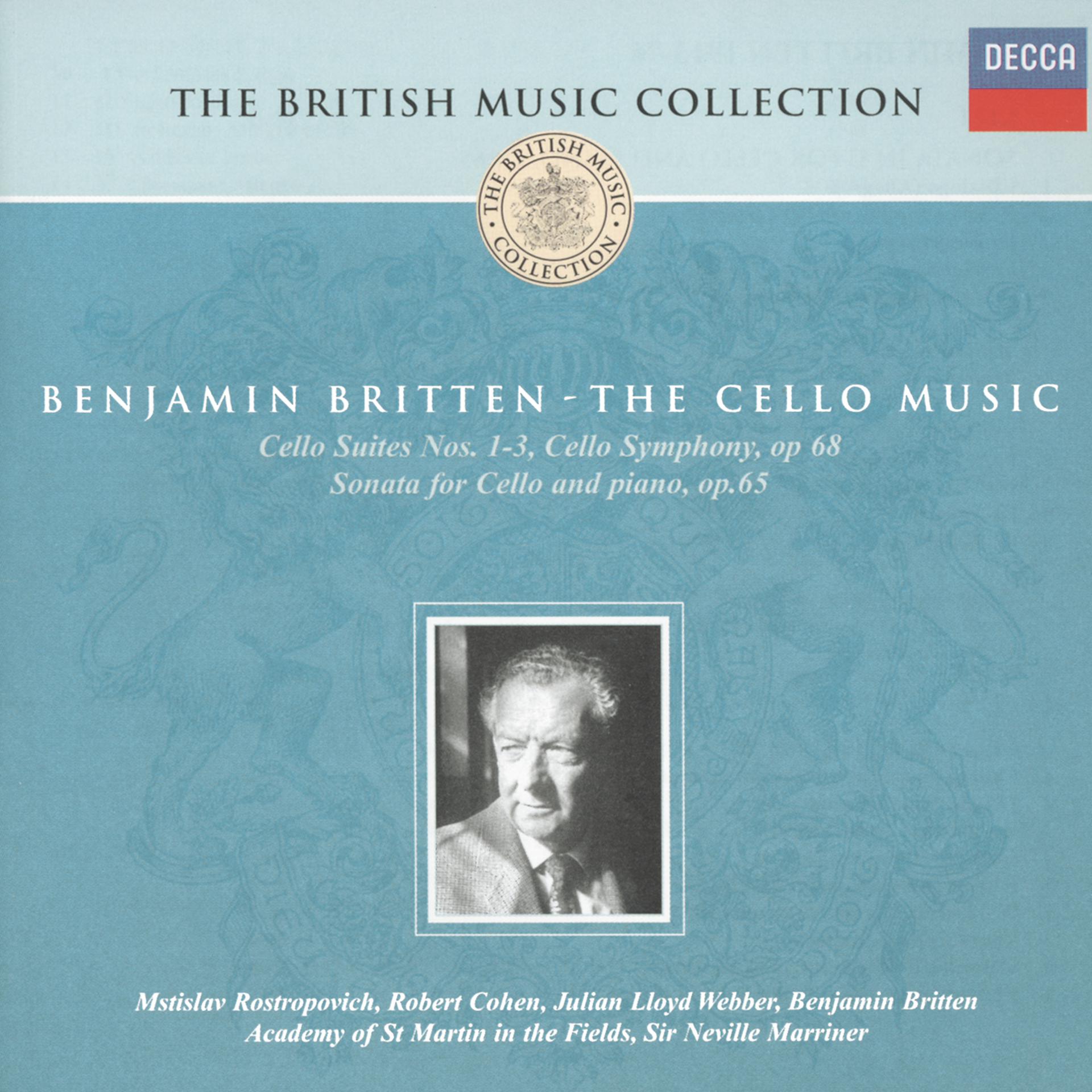 Постер альбома Britten: Works for Cello