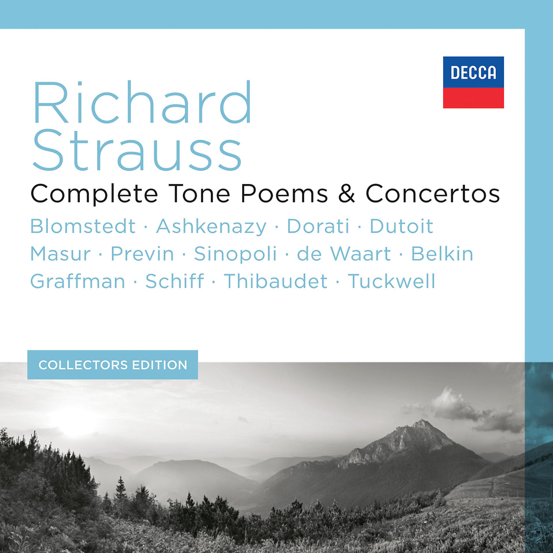 Постер альбома Richard Strauss - Complete Tone Poems & Concertos (13 Components)