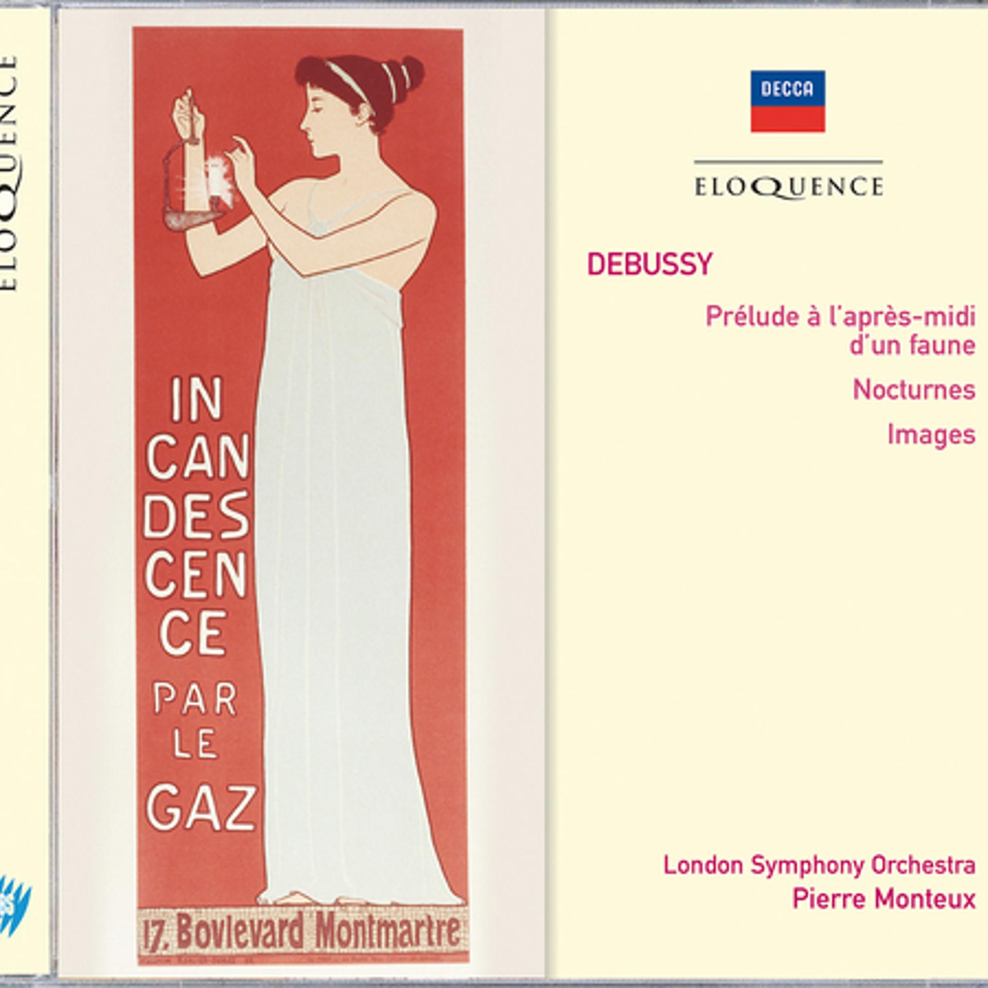 Постер альбома Debussy: Prélude à l'après-midi d'un faune; Nocturnes; Images