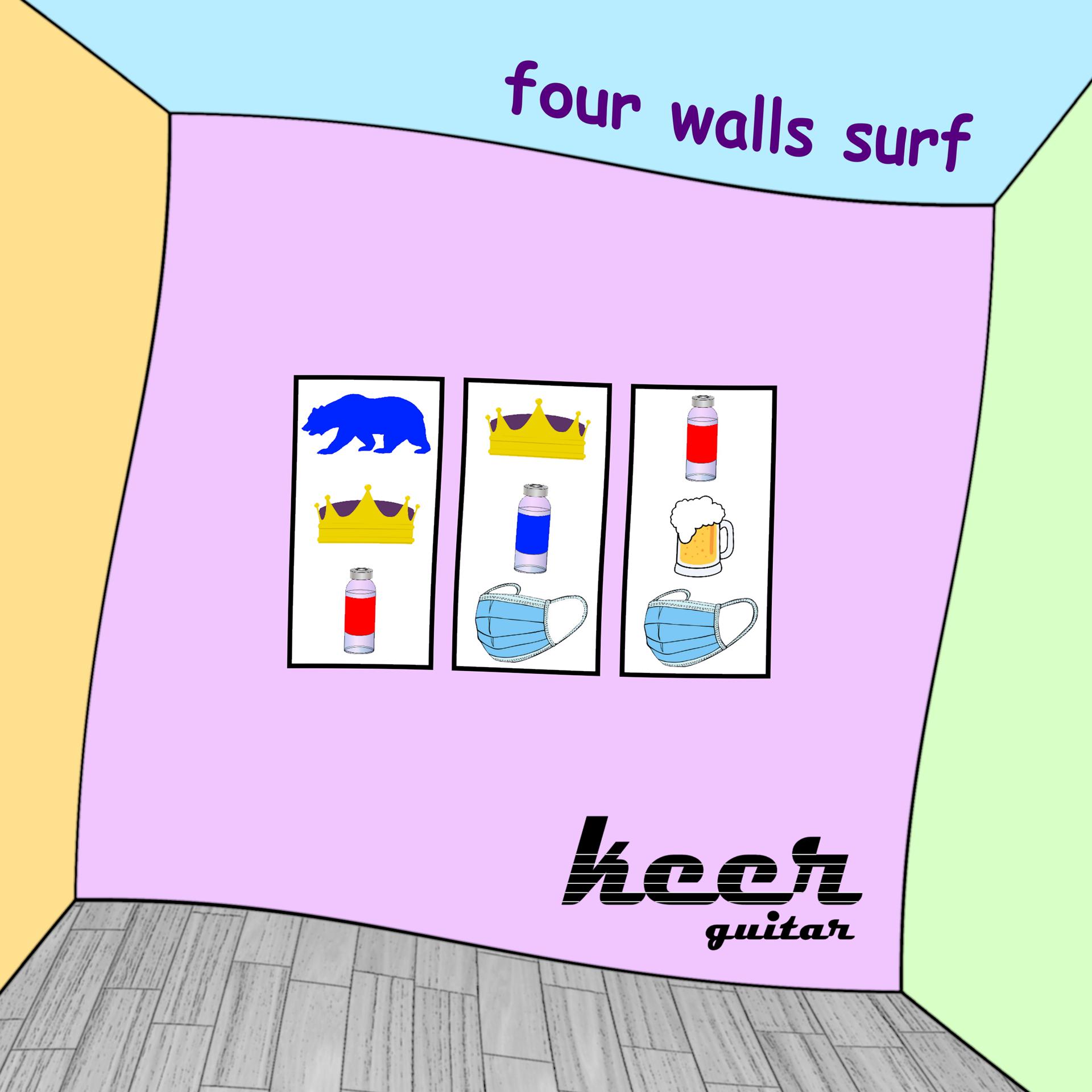 Постер альбома Four Walls Surf