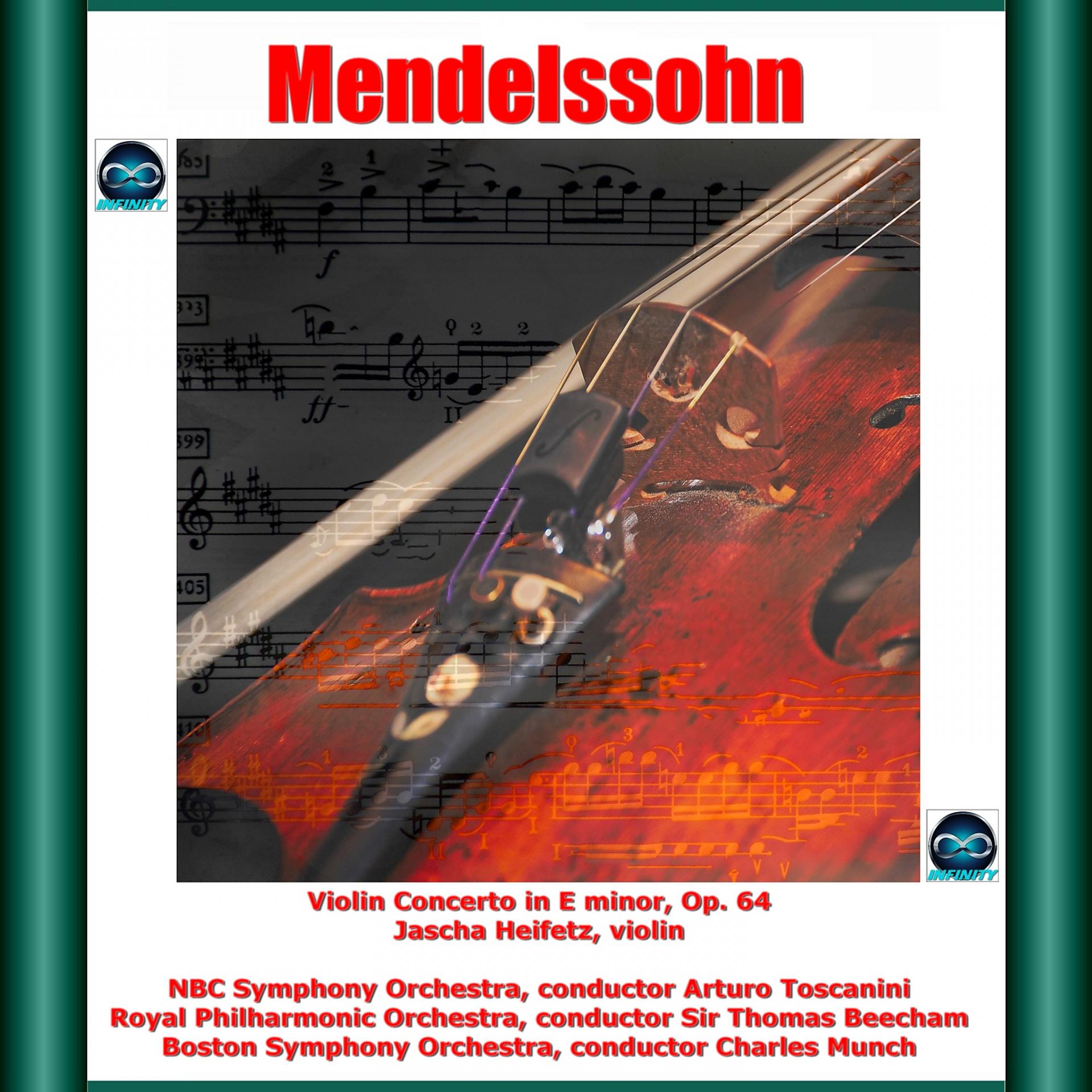 Постер альбома Mendelssohn: Violin Concerto in E minor, Op. 64