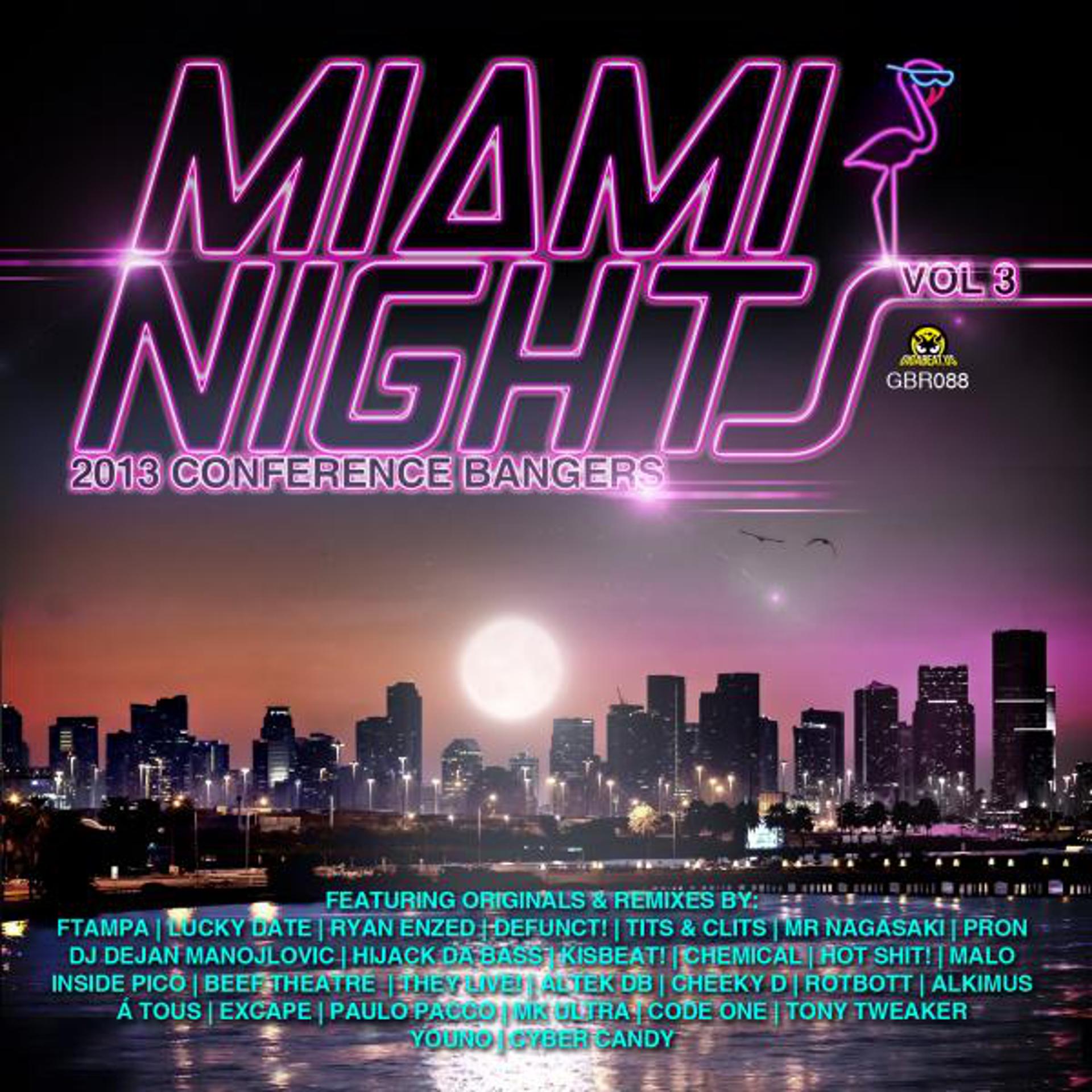 Постер альбома Miami Nights Vol 3 - 2013 Conference Bangers